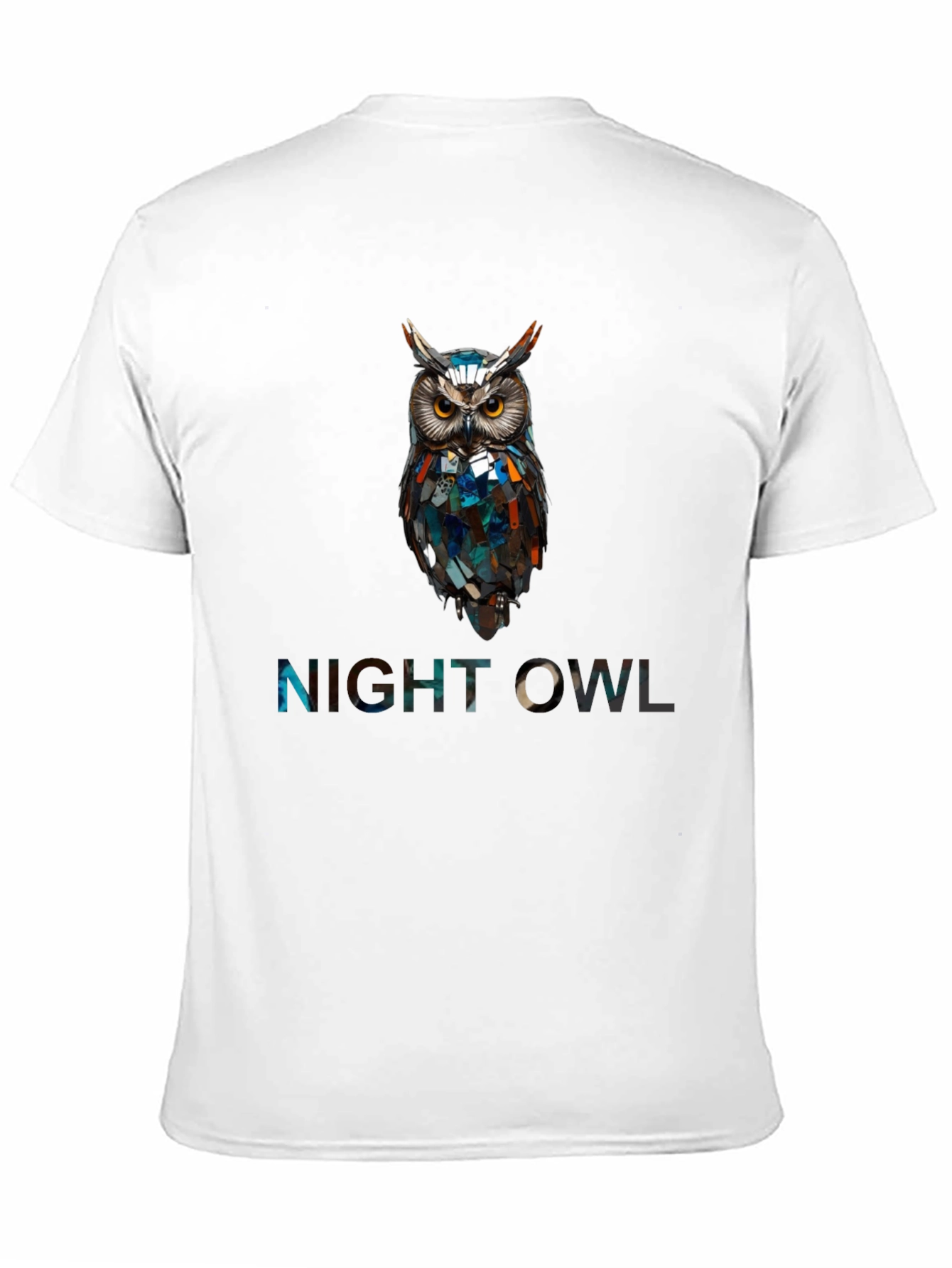 Night Owl Graphic Print T-Shirt