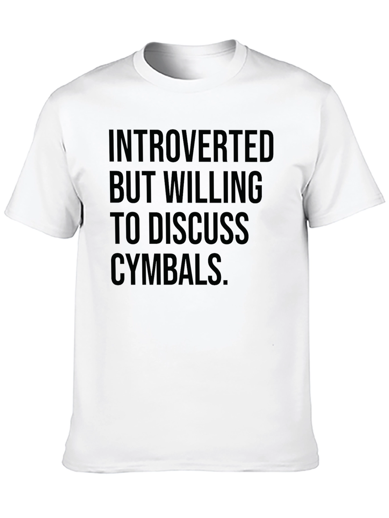 Introverted Cymbal Lover Tee