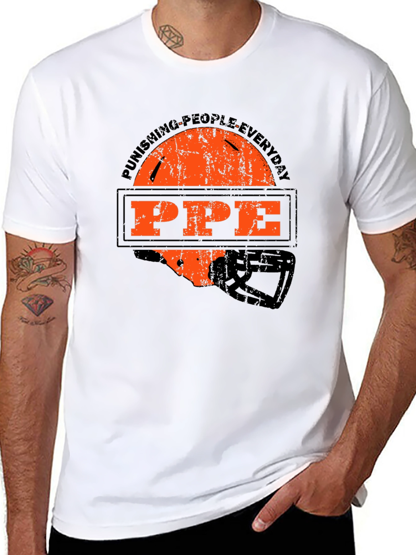 Punishing People Everyday PPE Graphic Tee