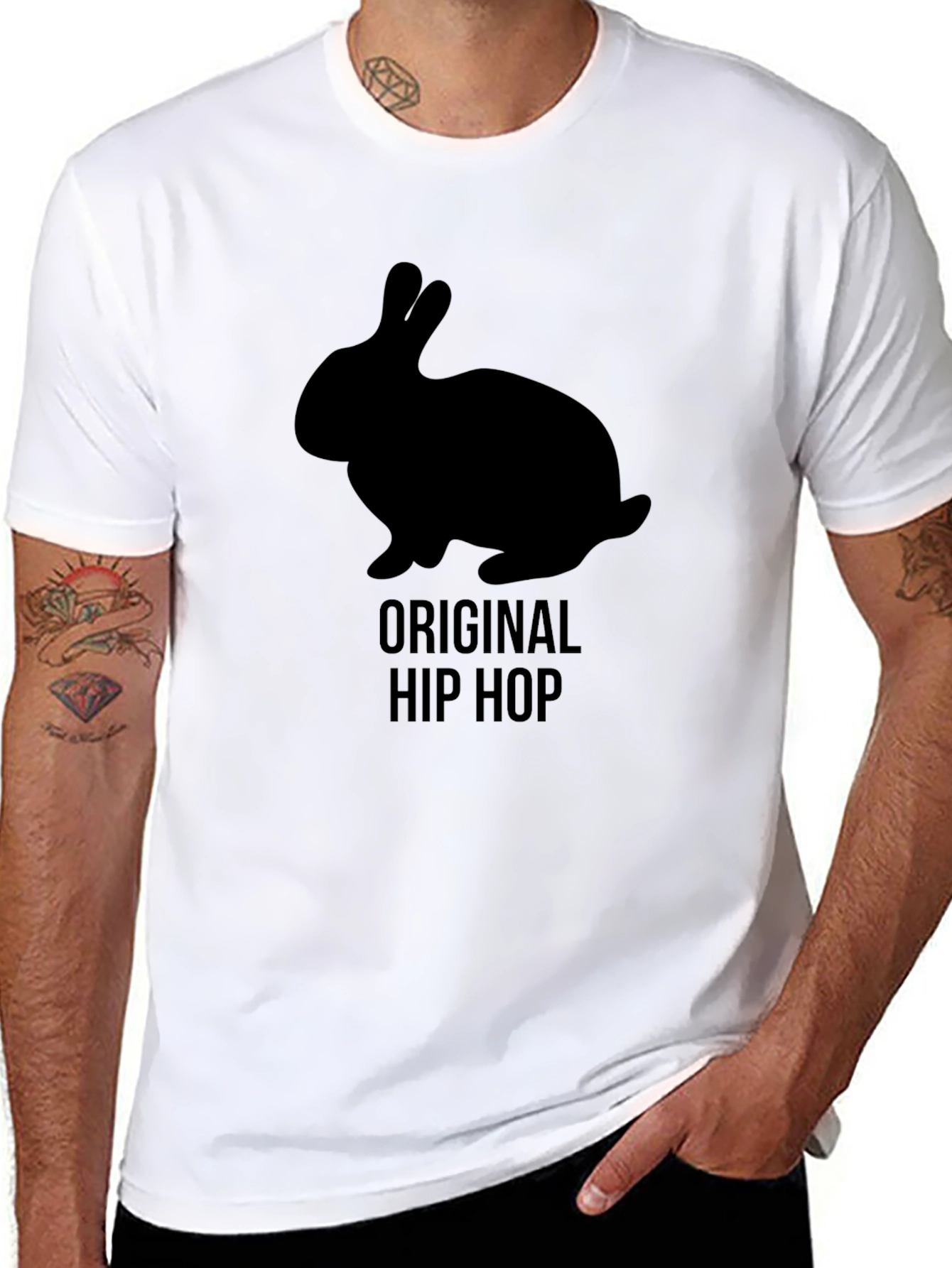 Original Hip Hop Rabbit T-Shirt - Classic Tee