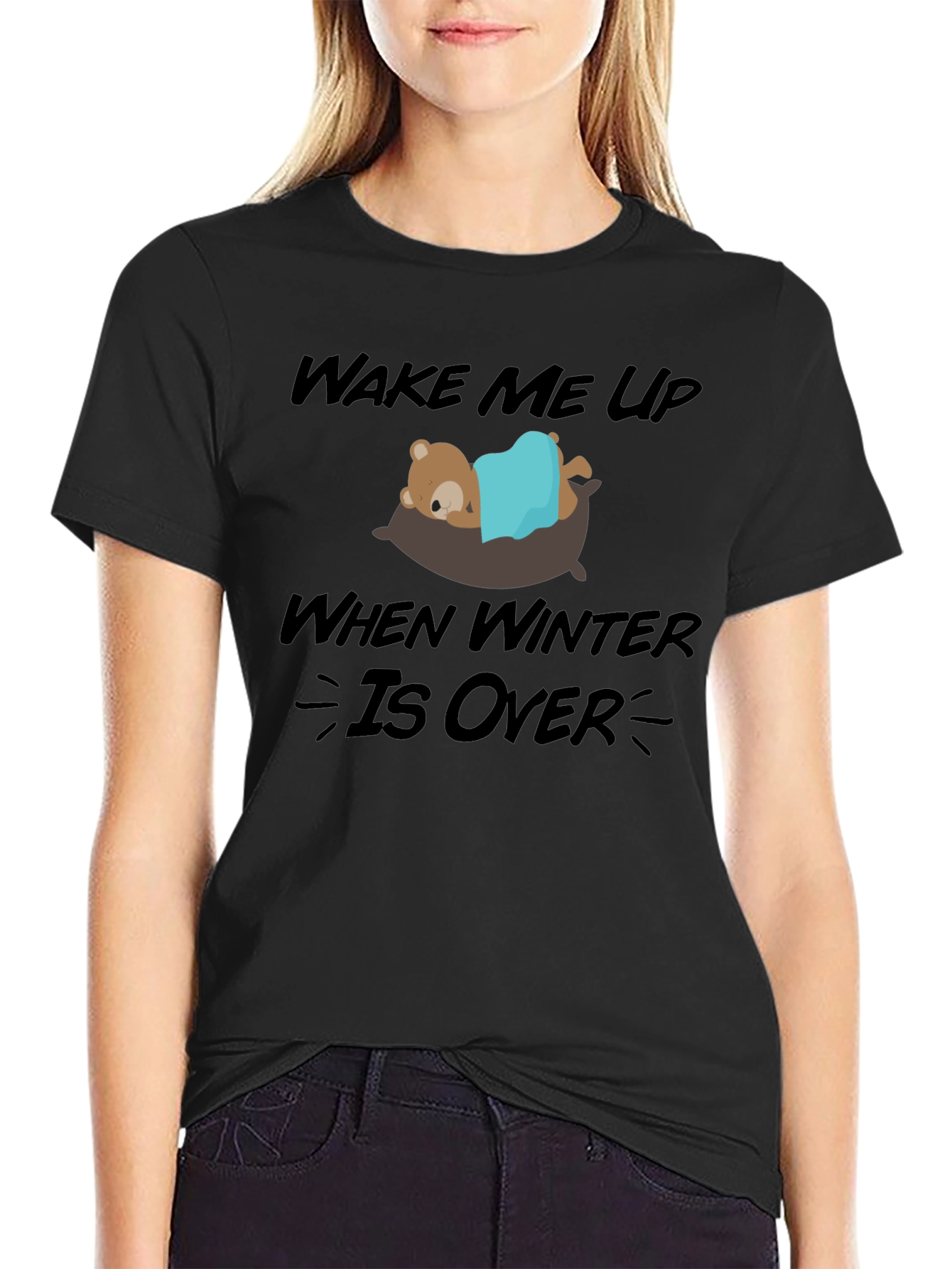Wake Me Up When Winter Is Over Graphic Tee