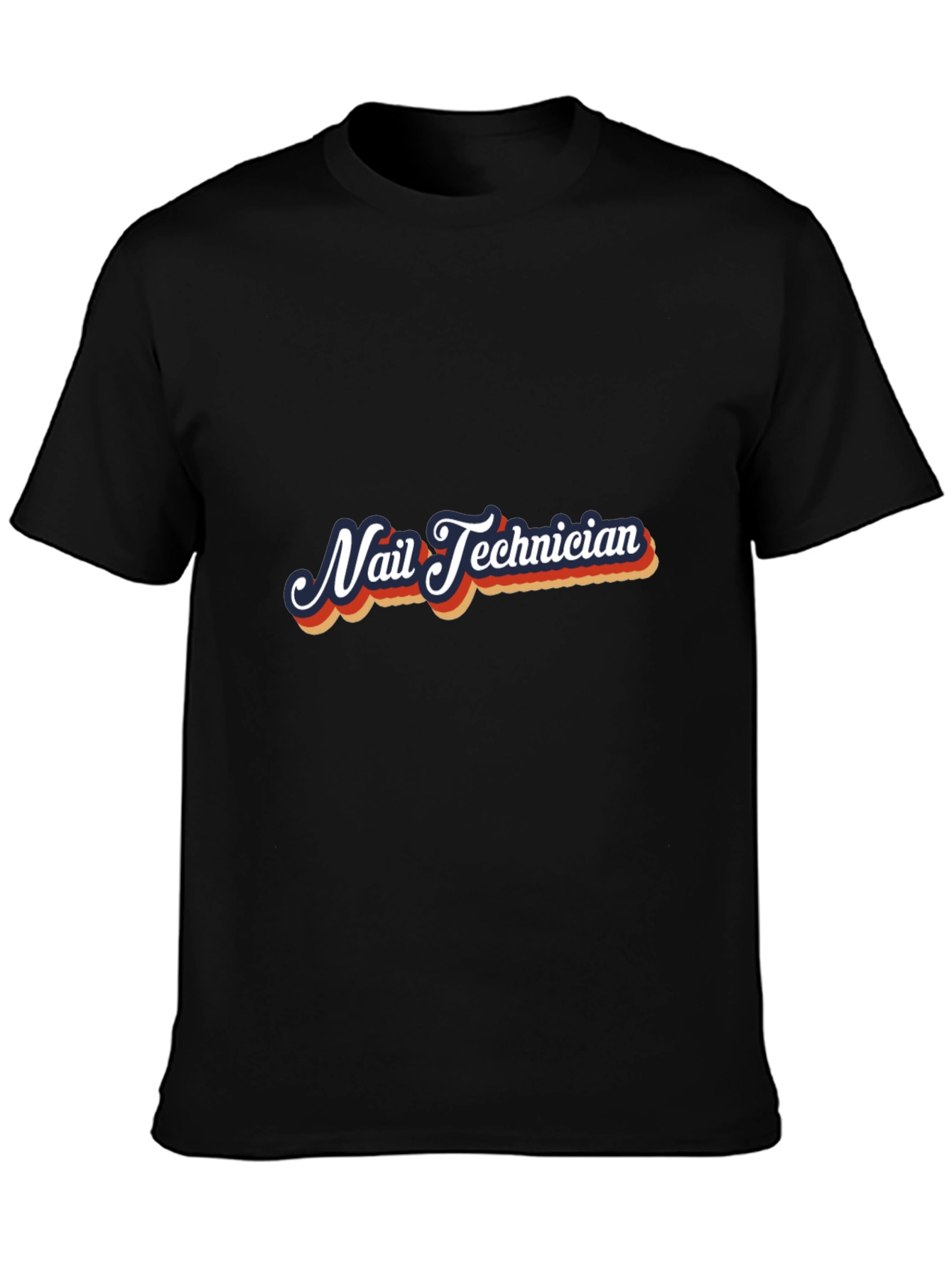 Nail Technician Retro T-Shirt