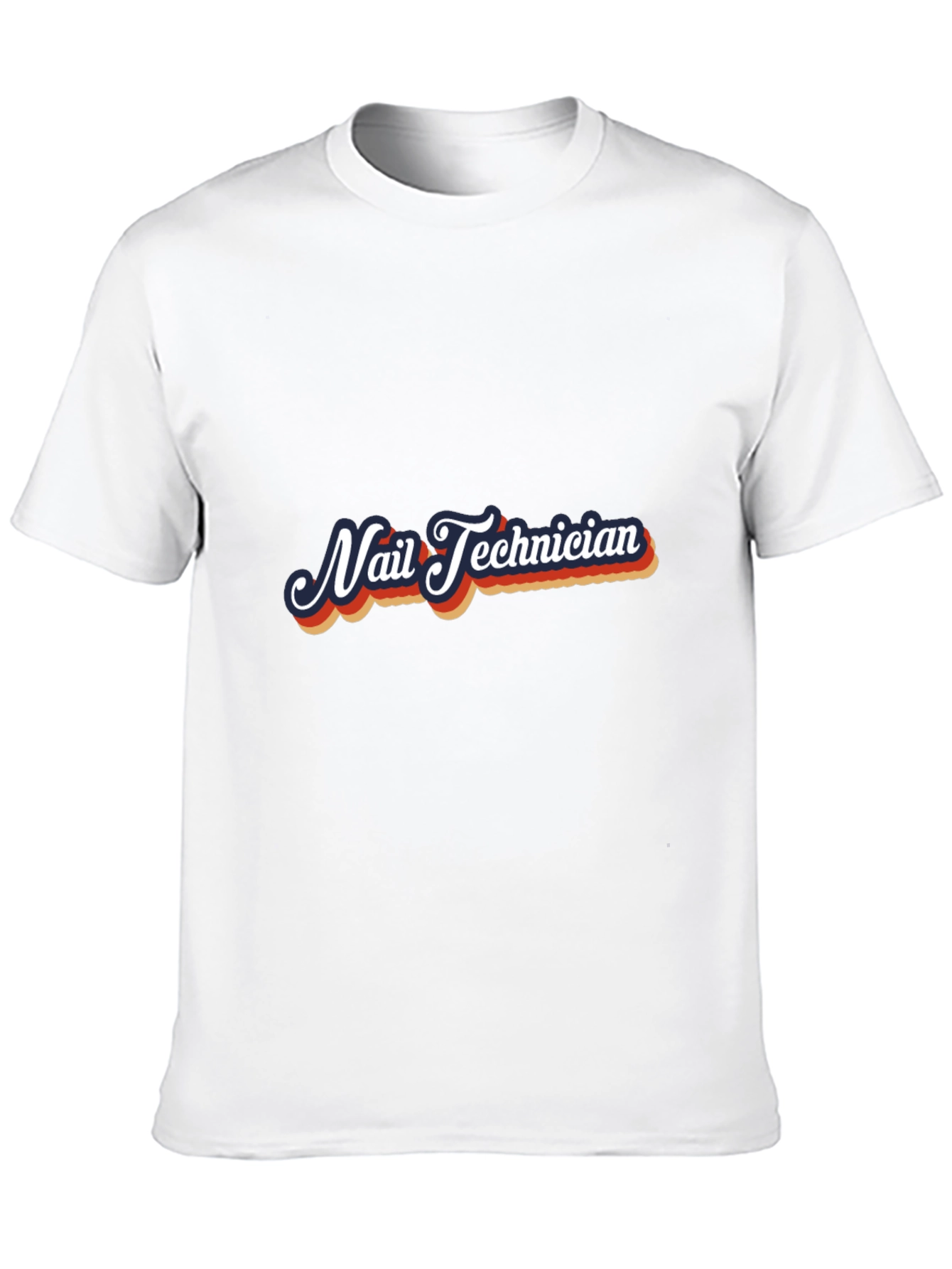 Nail Technician Retro T-Shirt