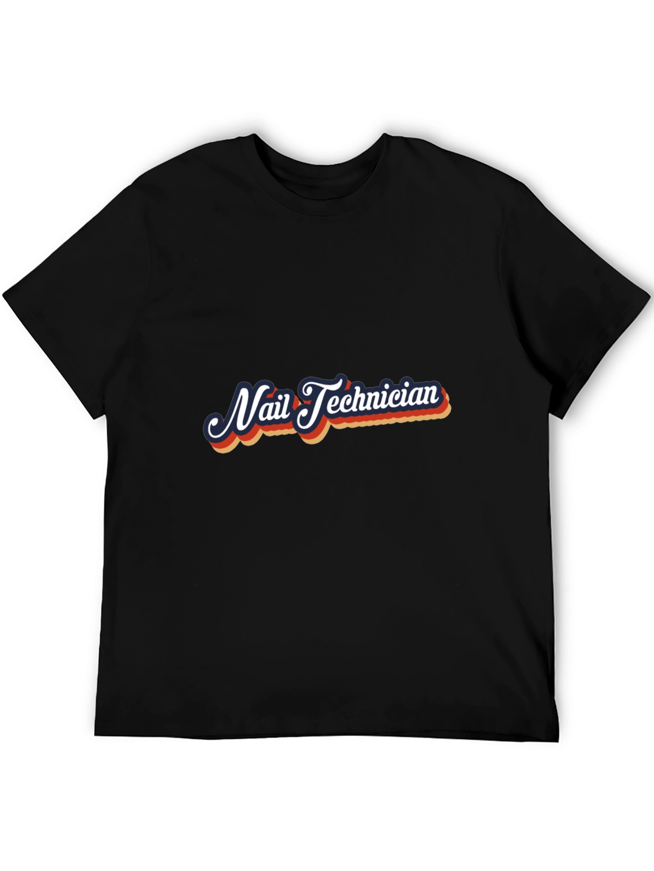 Nail Technician Retro T-Shirt