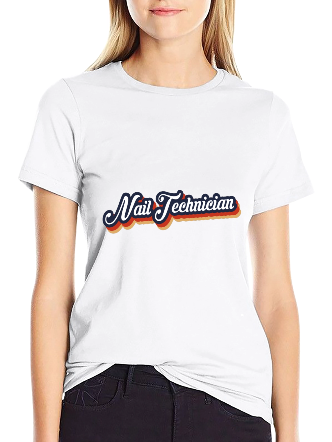 Nail Technician Retro T-Shirt