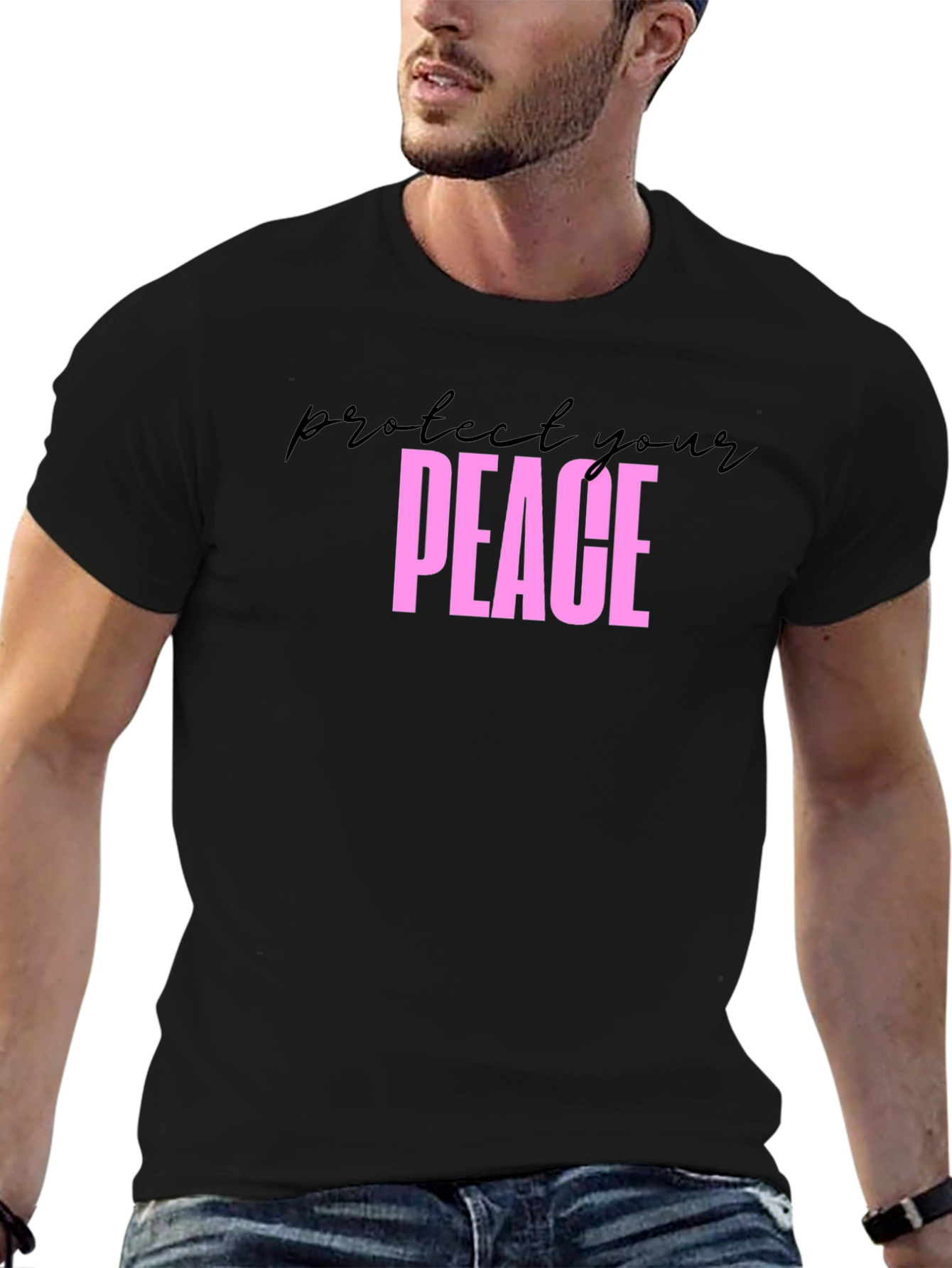 Protect Your Peace Graphic Tee - Stylish Comfort