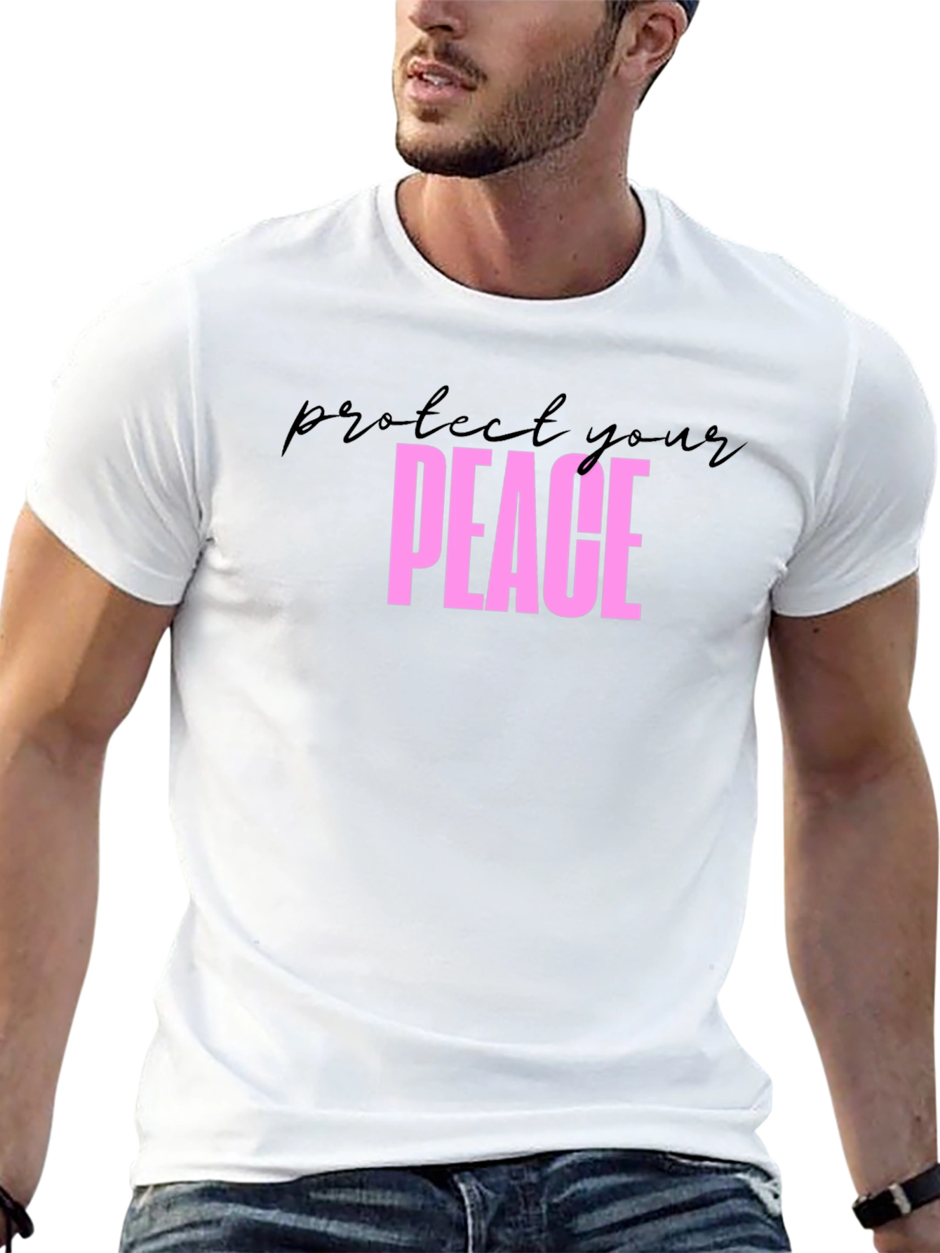 Protect Your Peace Graphic Tee - Stylish Comfort