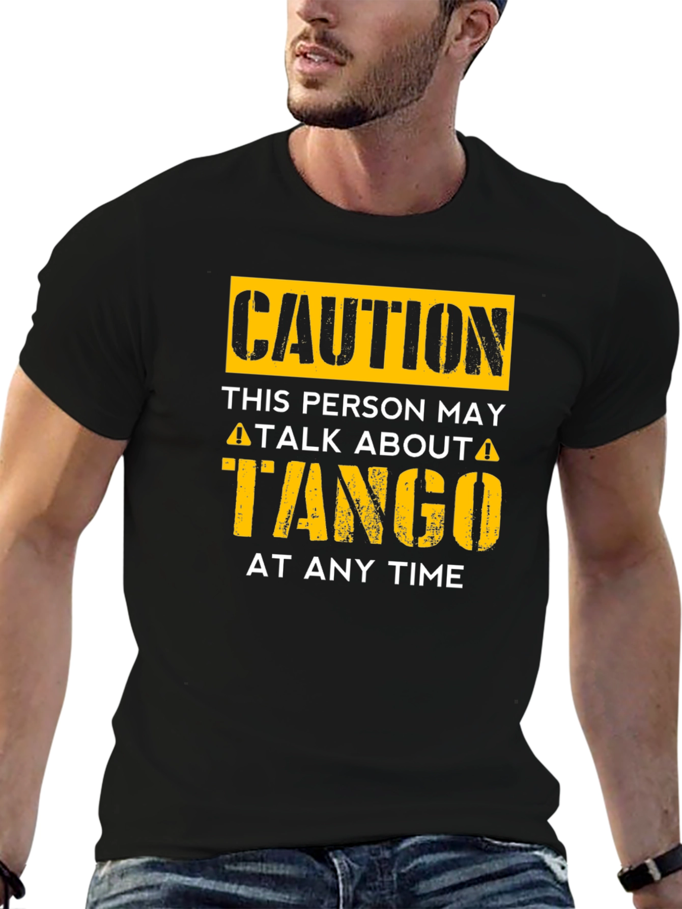 Caution Tango T-Shirt - Dance Lover Gift