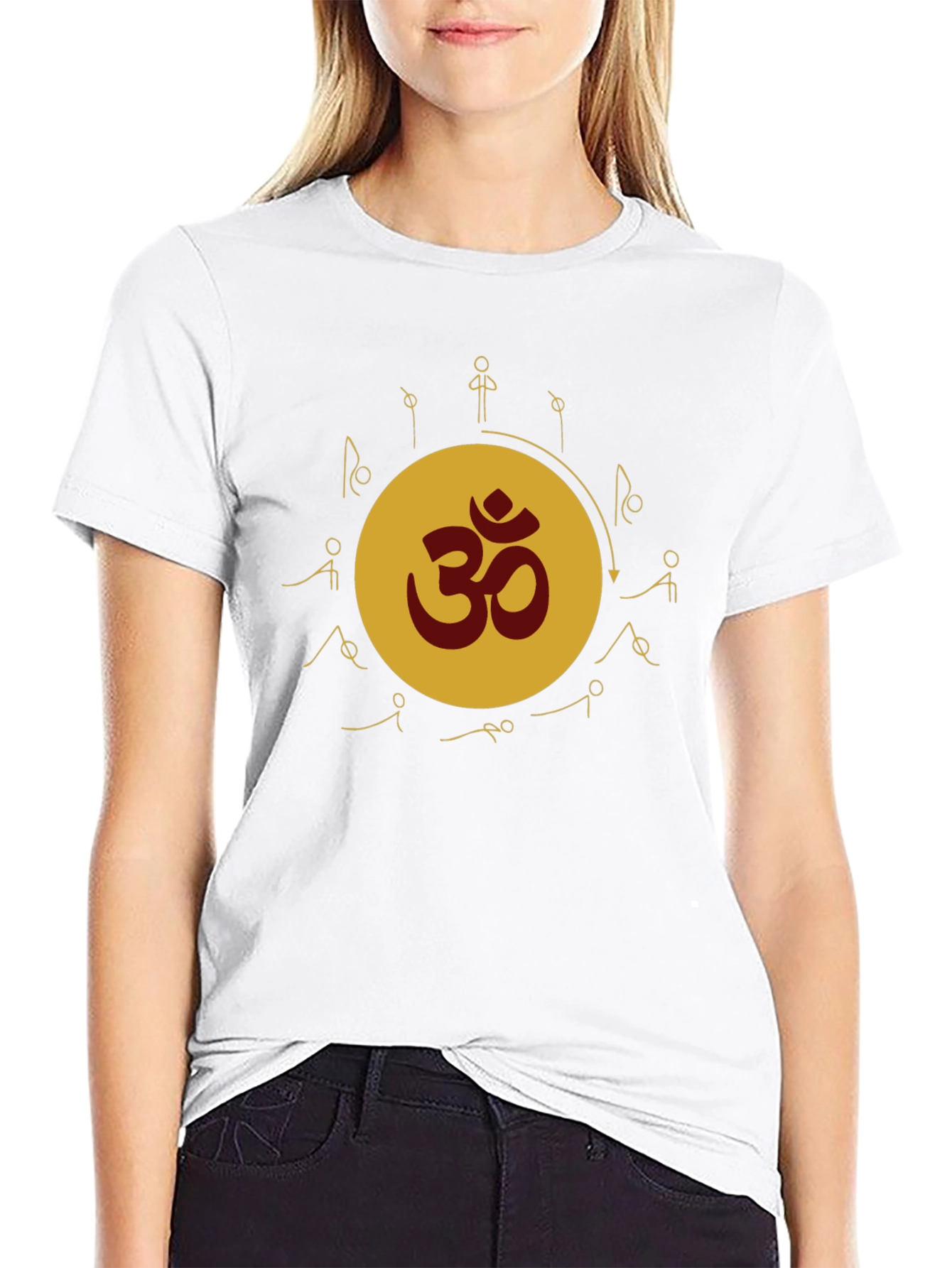 Yoga Om Symbol T-Shirt