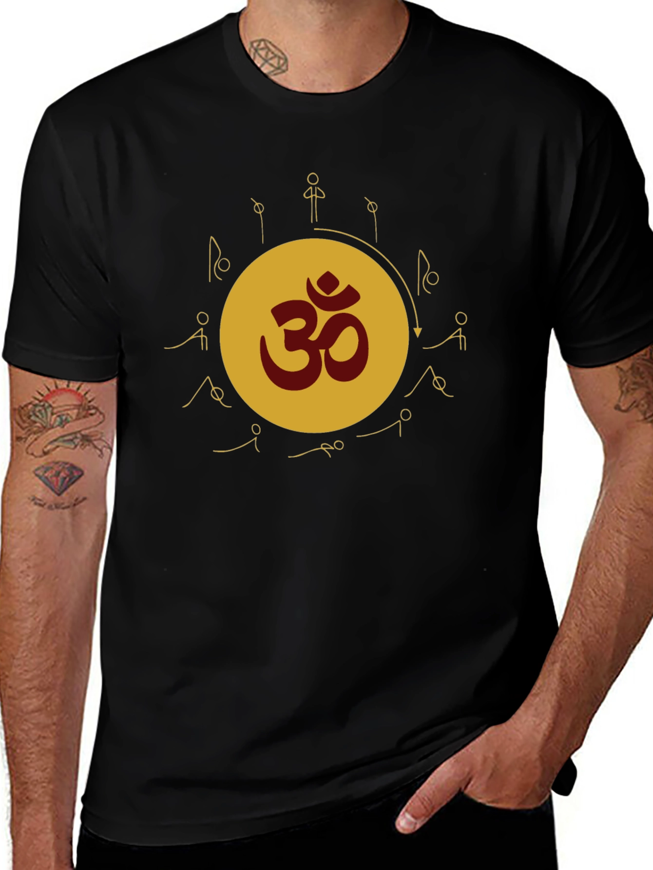 Yoga Om Symbol T-Shirt