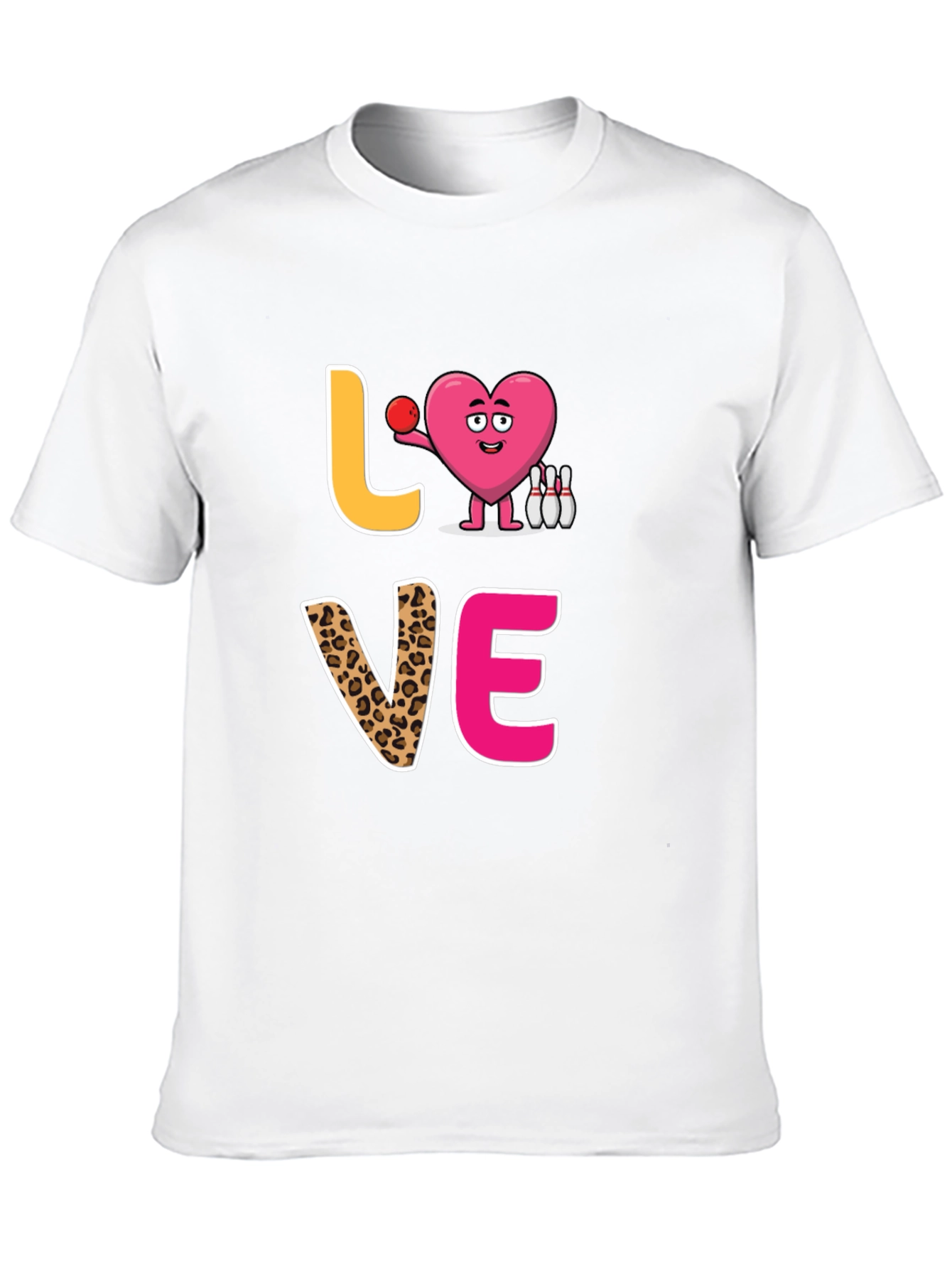 Love Bowling Graphic T-Shirt