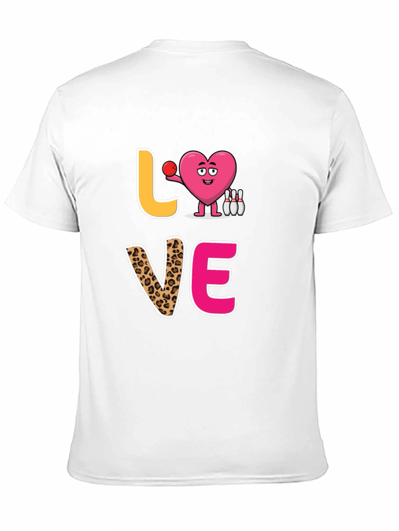 Love Bowling Graphic T-Shirt