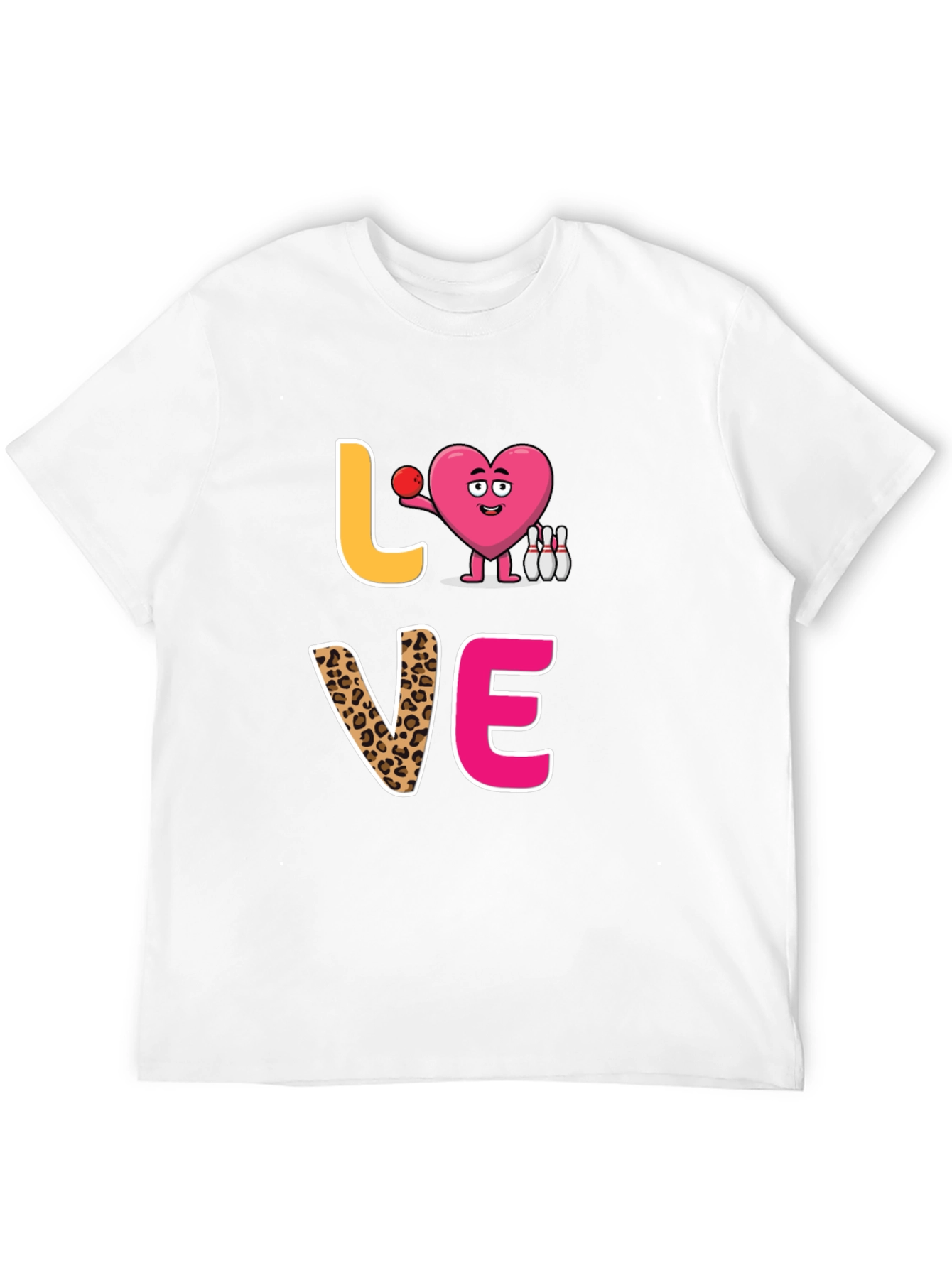 Love Bowling Graphic T-Shirt