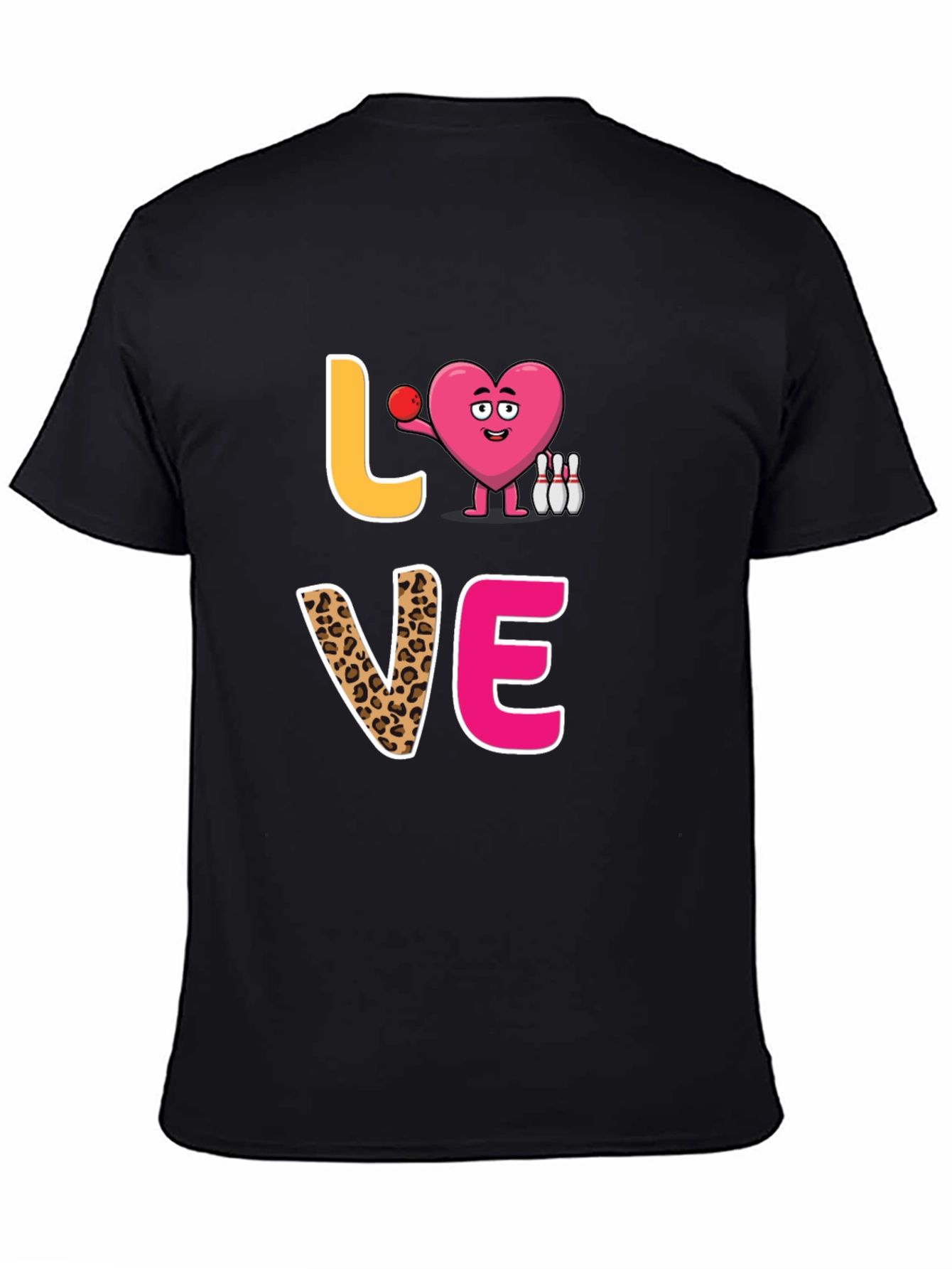 Love Bowling Graphic T-Shirt