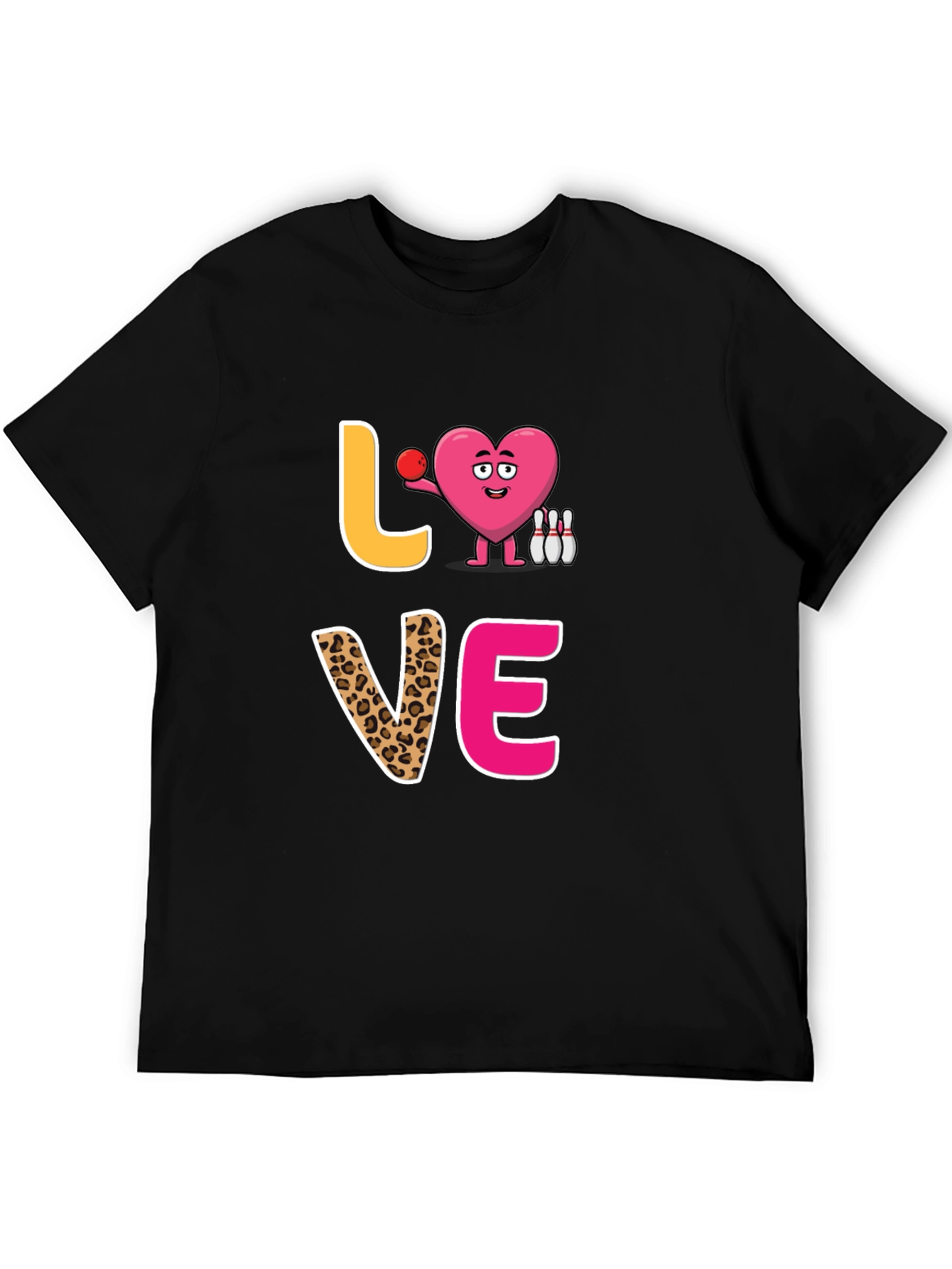 Love Bowling Graphic T-Shirt