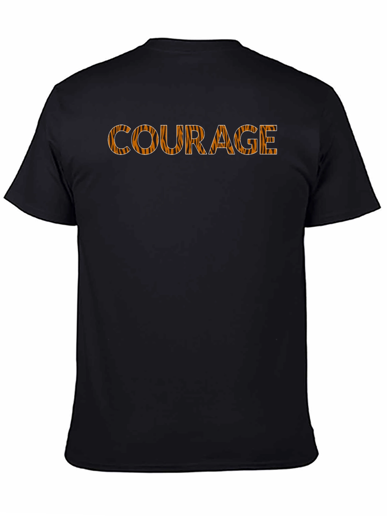 Courage Tiger Stripe Graphic Tee
