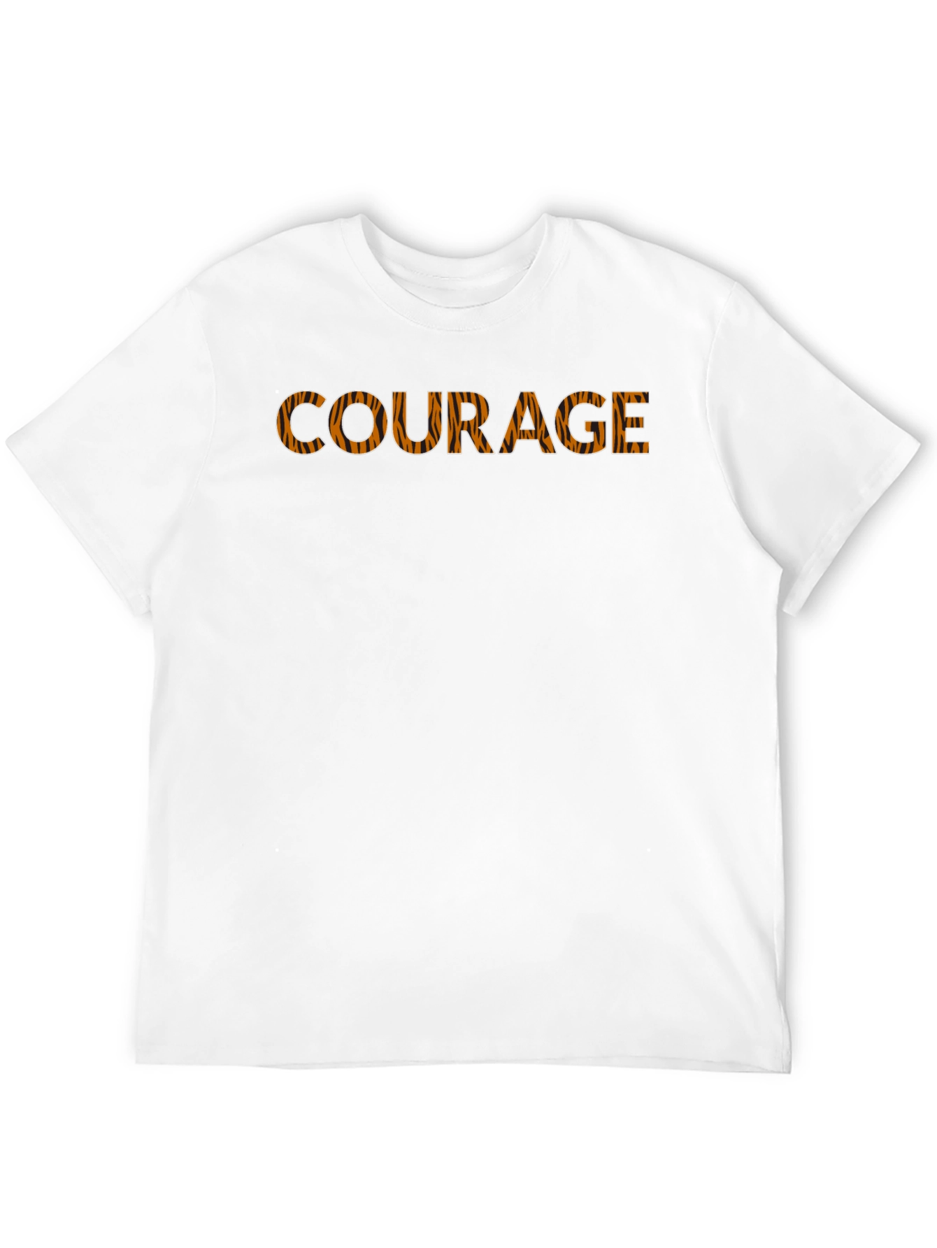 Courage Tiger Stripe Graphic Tee