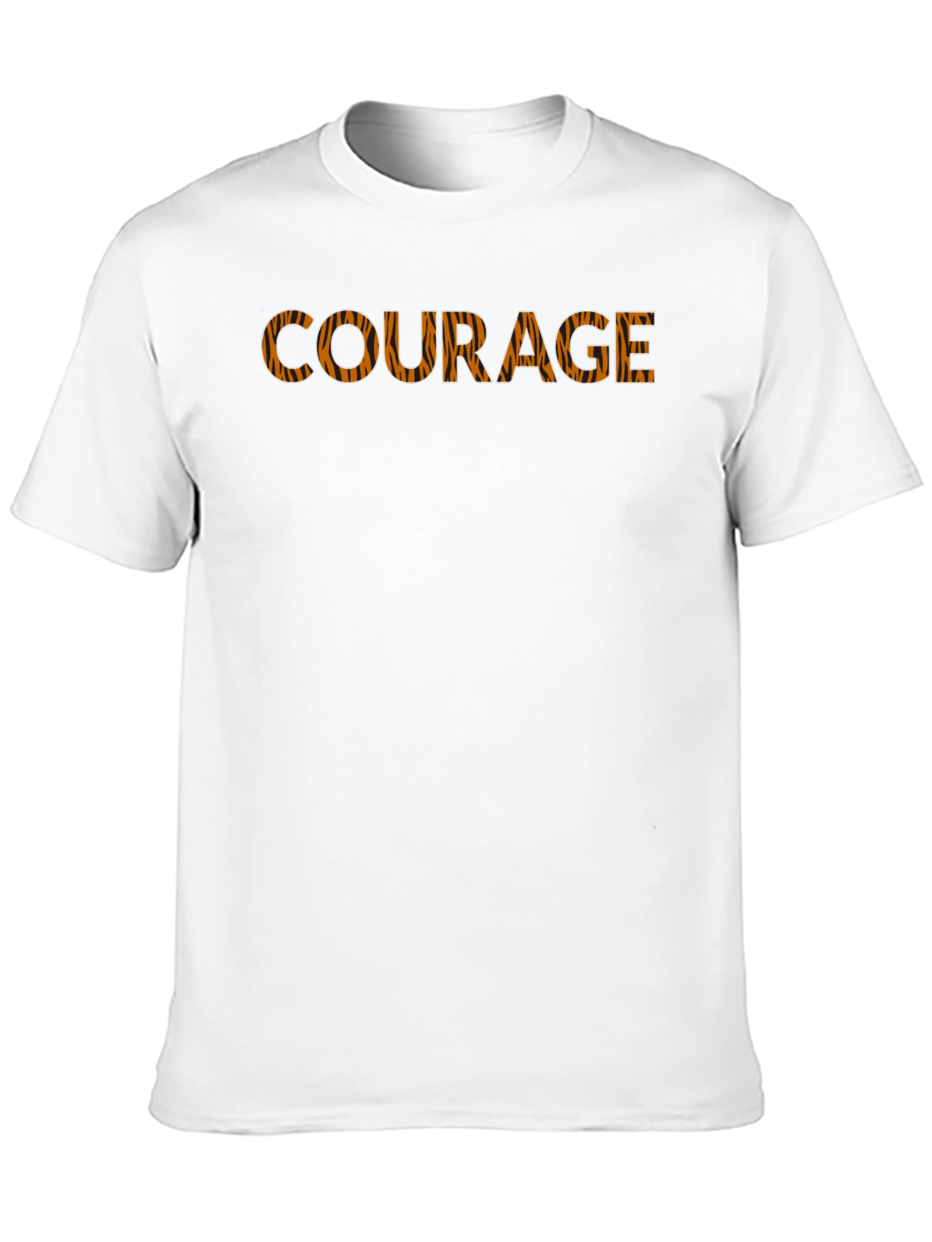 Courage Tiger Stripe Graphic Tee