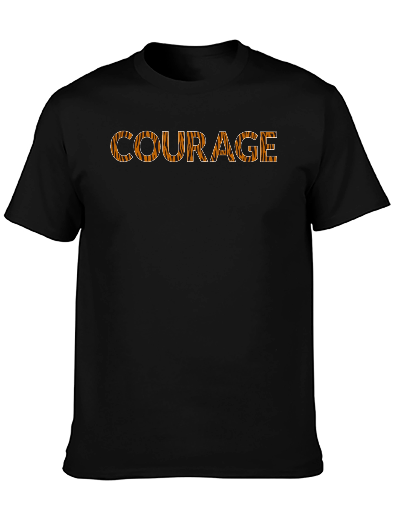 Courage Tiger Stripe Graphic Tee