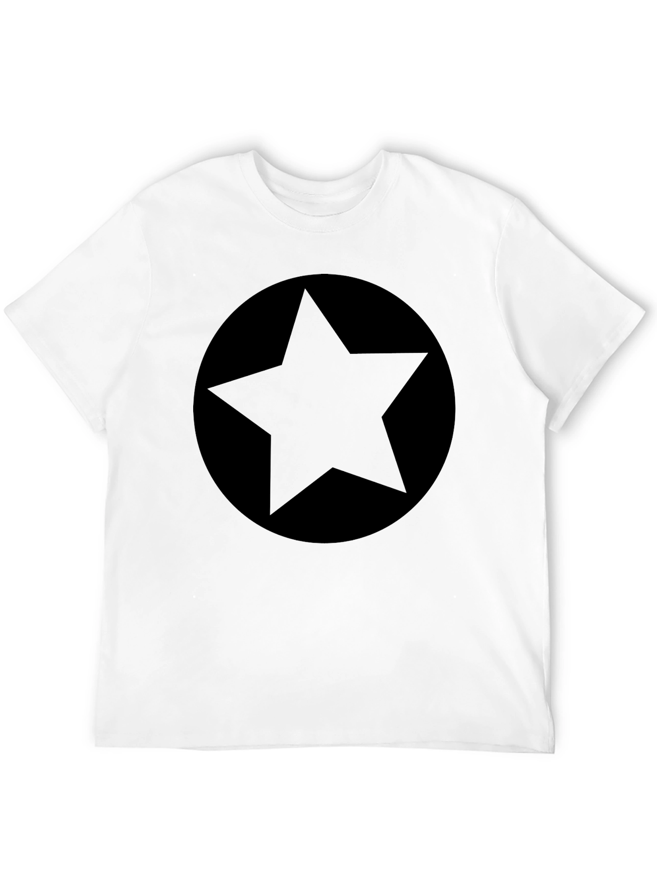 Black Star Graphic Tee - Stylish & Edgy