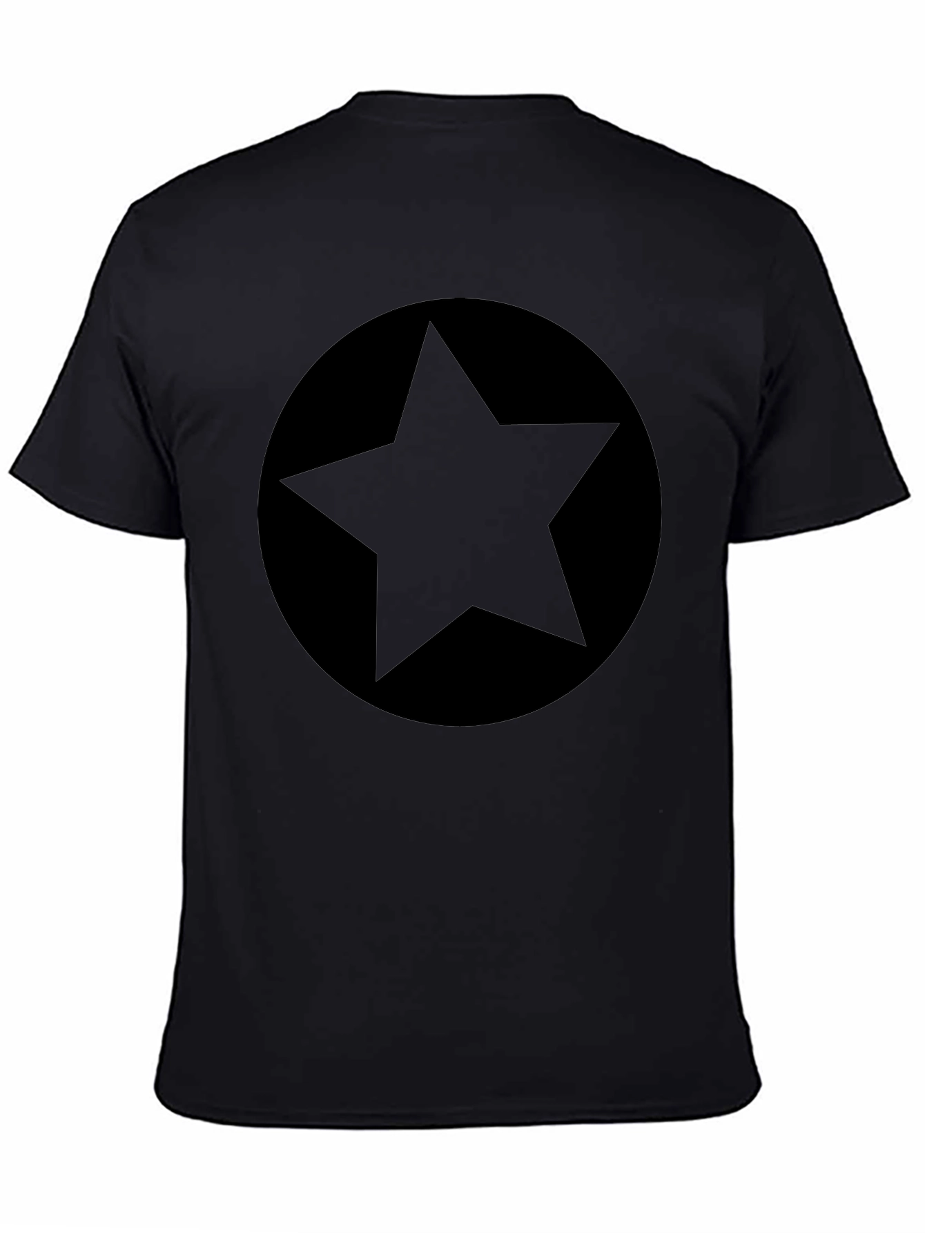 Black Star Graphic Tee - Stylish & Edgy
