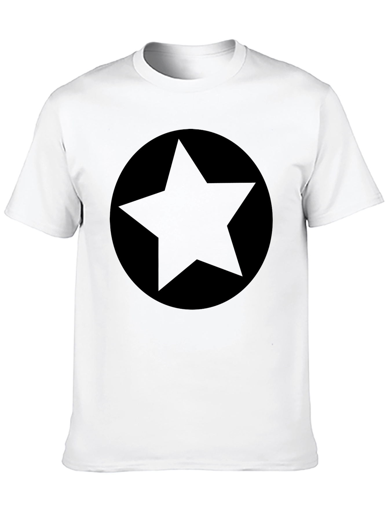 Black Star Graphic Tee - Stylish & Edgy