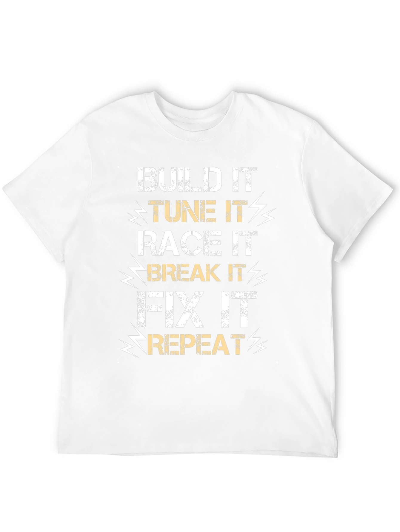 Build It Tune It Race It Mens T-Shirt