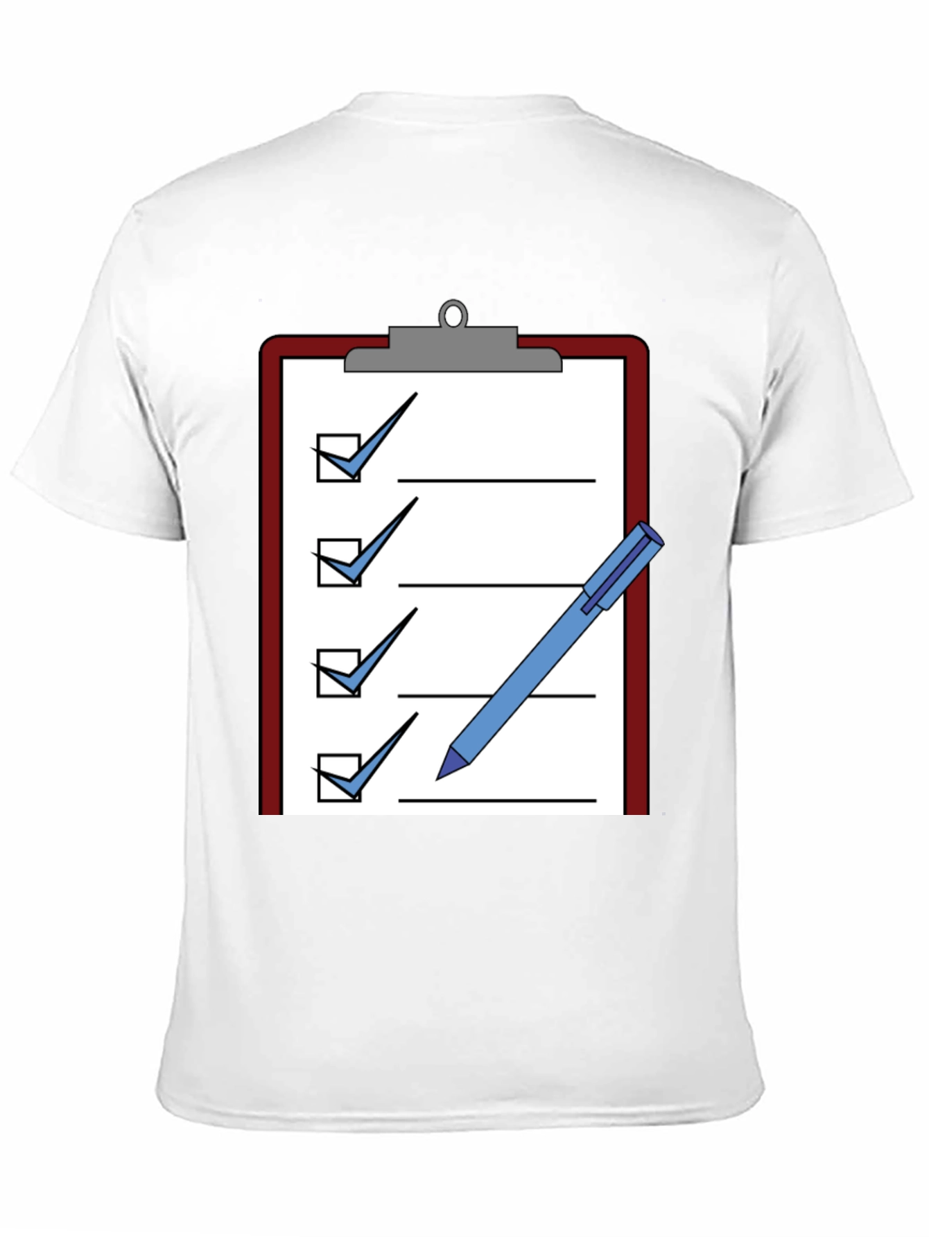 Checklist Graphic Tee - Complete Your Tasks!
