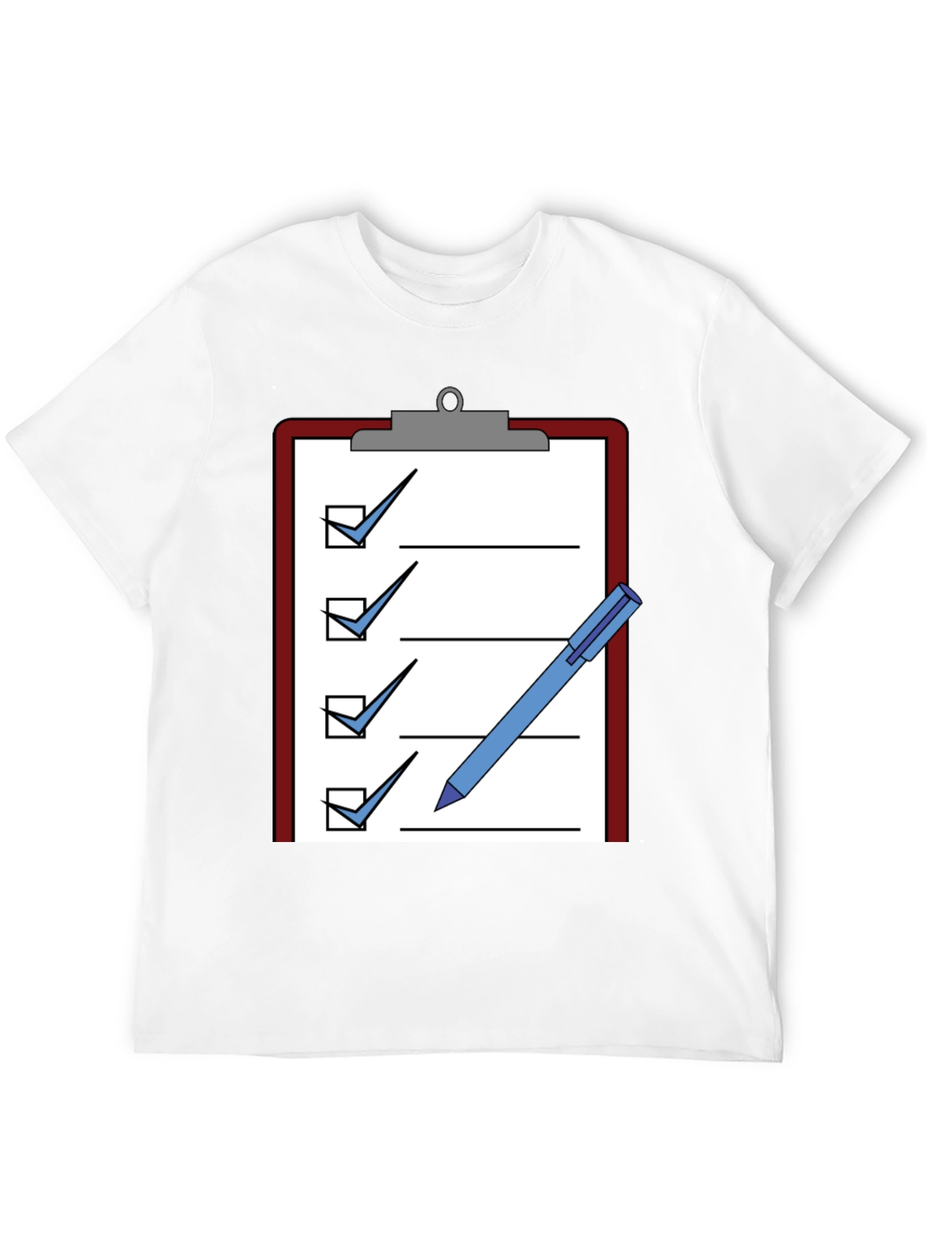 Checklist Graphic Tee - Complete Your Tasks!