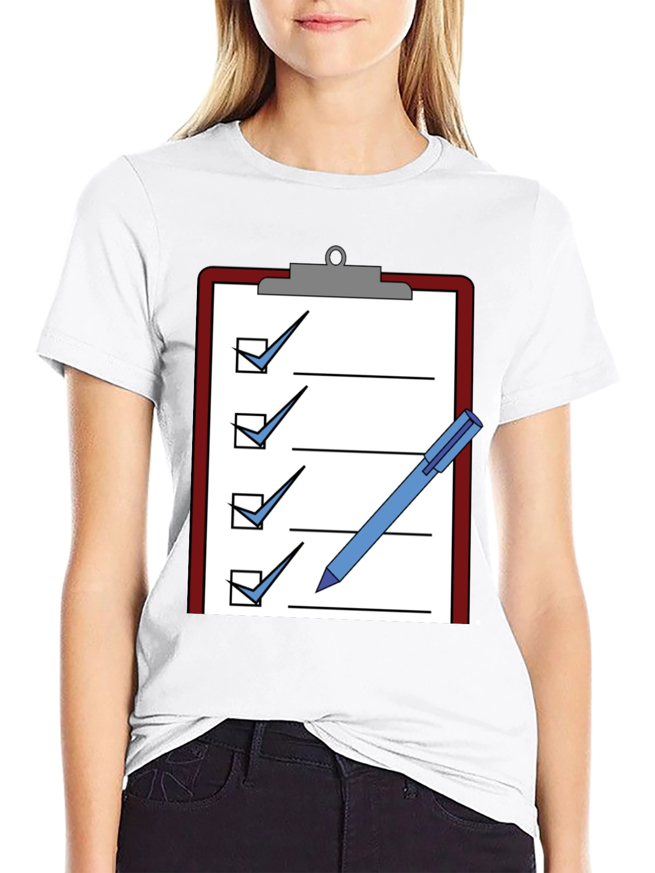 Checklist Graphic Tee - Complete Your Tasks!