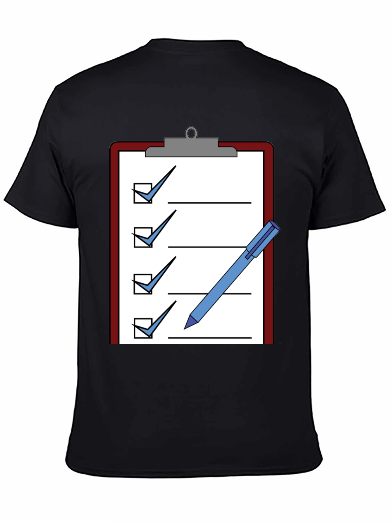 Checklist Graphic Tee - Complete Your Tasks!