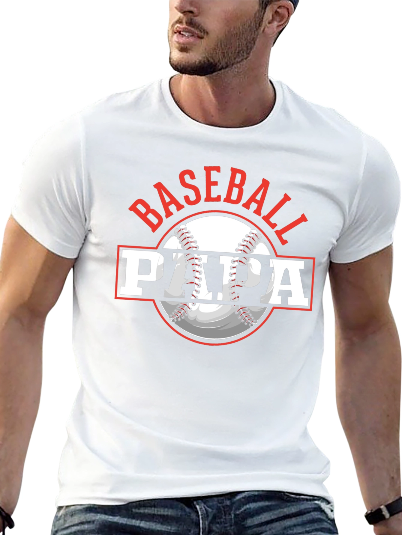 Baseball Papa T-Shirt