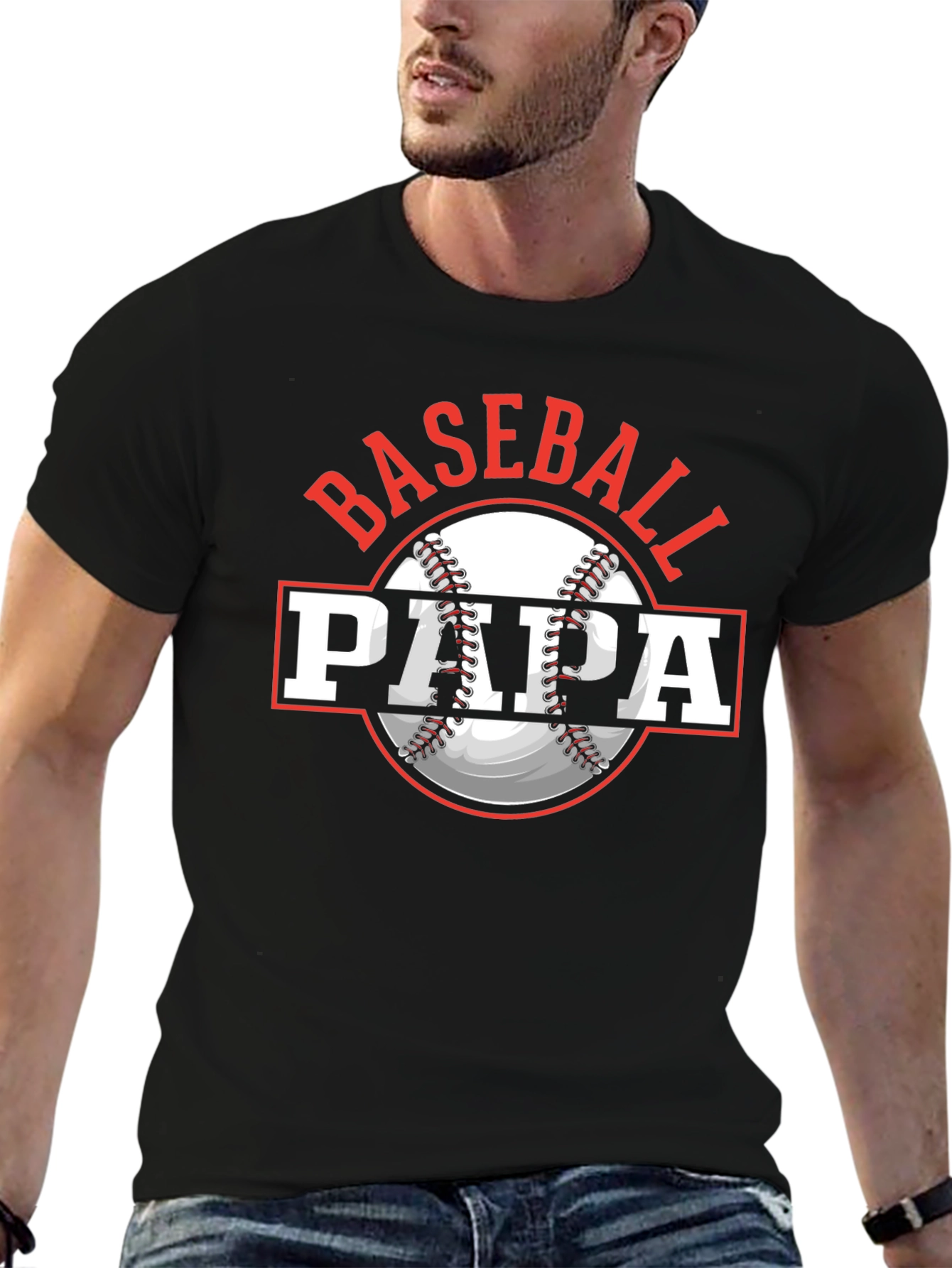 Baseball Papa T-Shirt