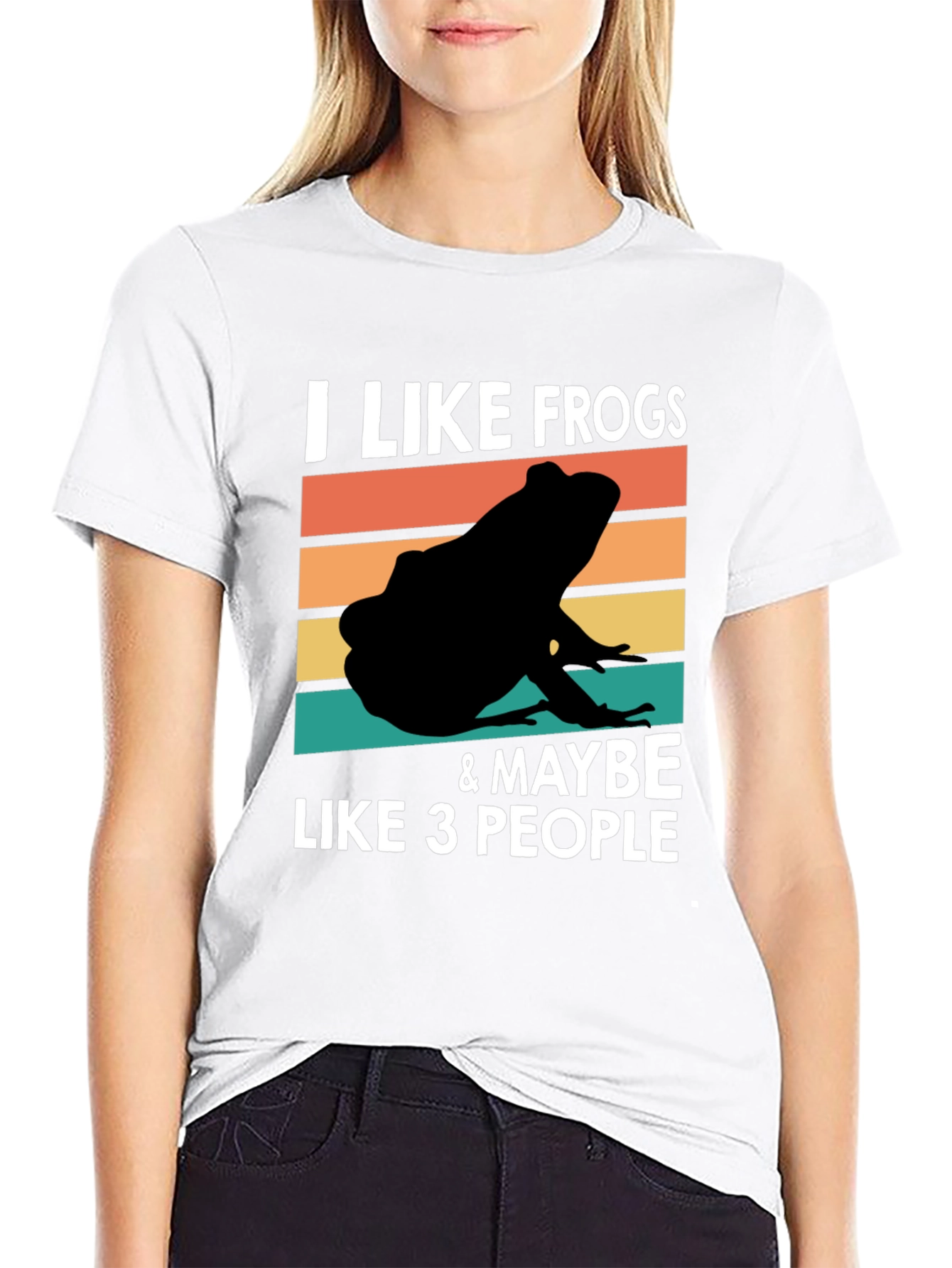 I Like Frogs & Maybe Like 3 People T-Shirt