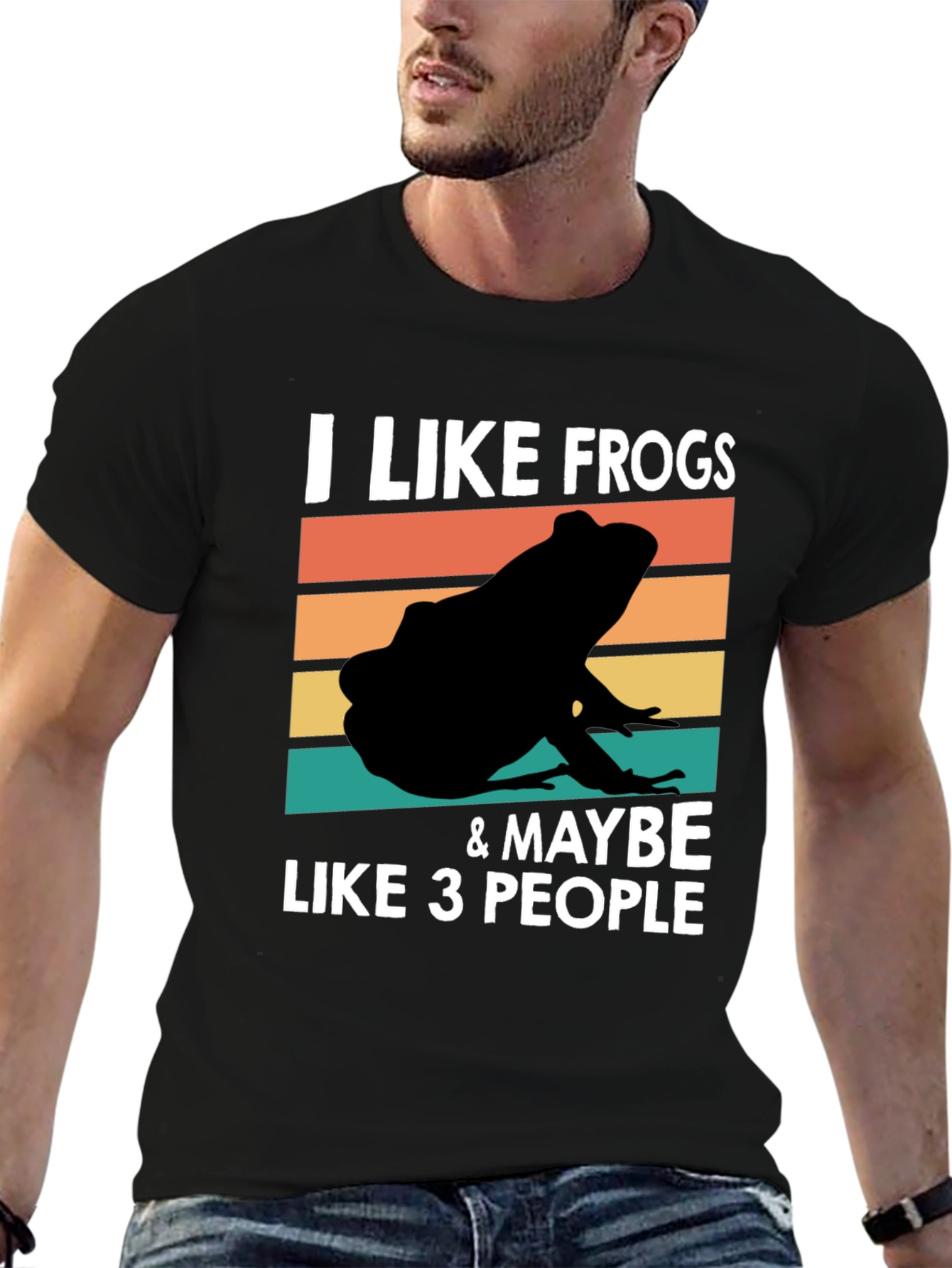 I Like Frogs & Maybe Like 3 People T-Shirt