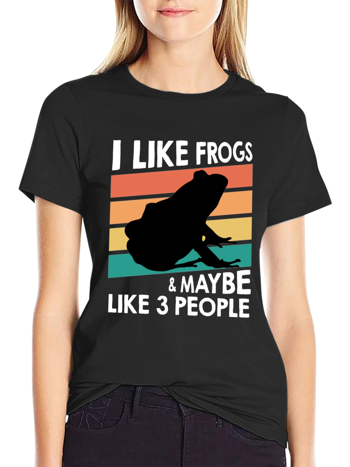 I Like Frogs & Maybe Like 3 People T-Shirt