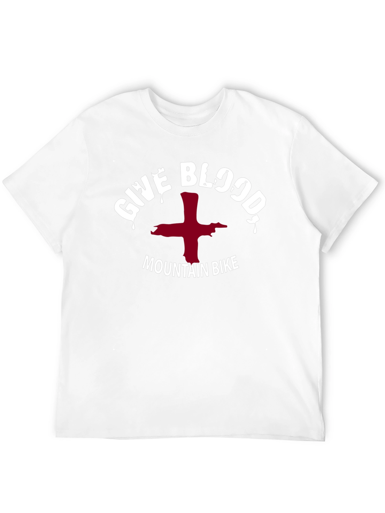 Give Blood Mountain Bike T-Shirt