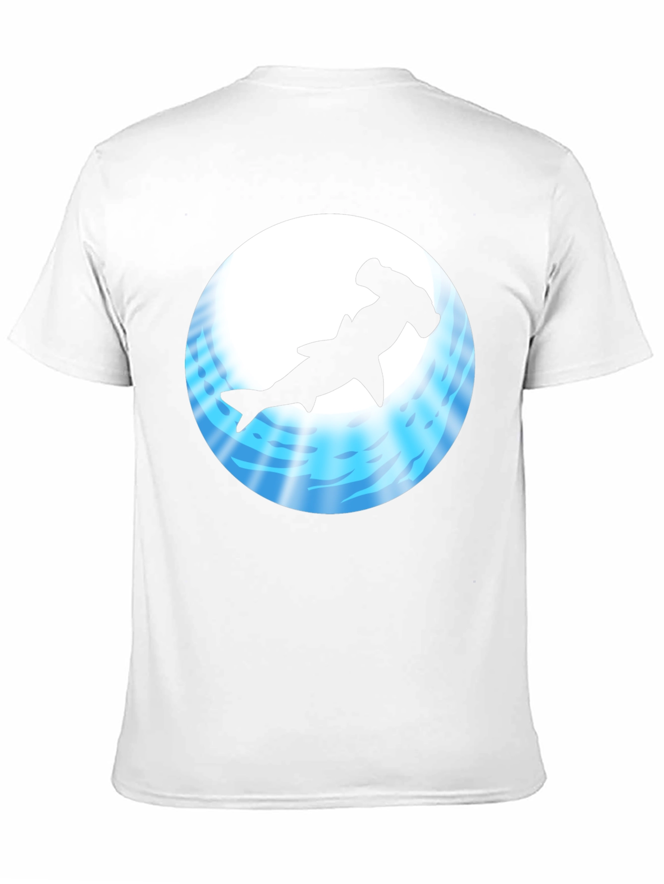 Hammerhead Shark Black T-Shirt - Unique Ocean Design