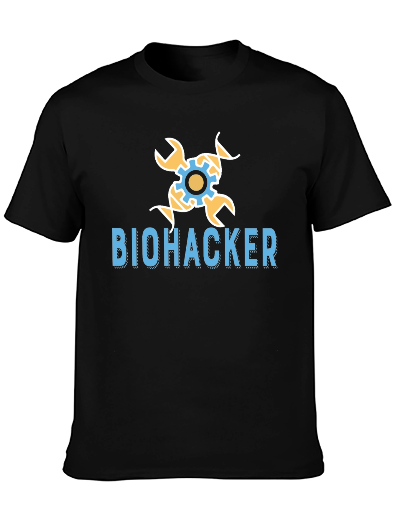 Biohacker Graphic Tee - Black