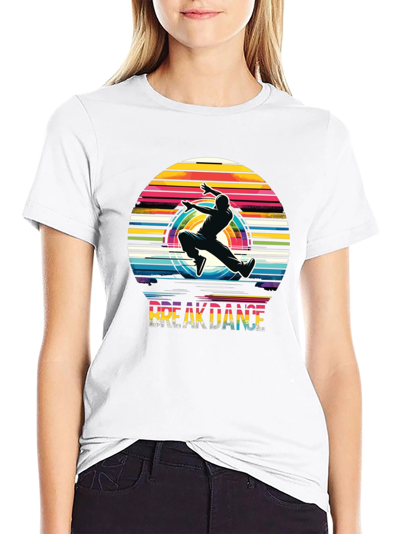 Retro Breakdance T-Shirt - Classic Design