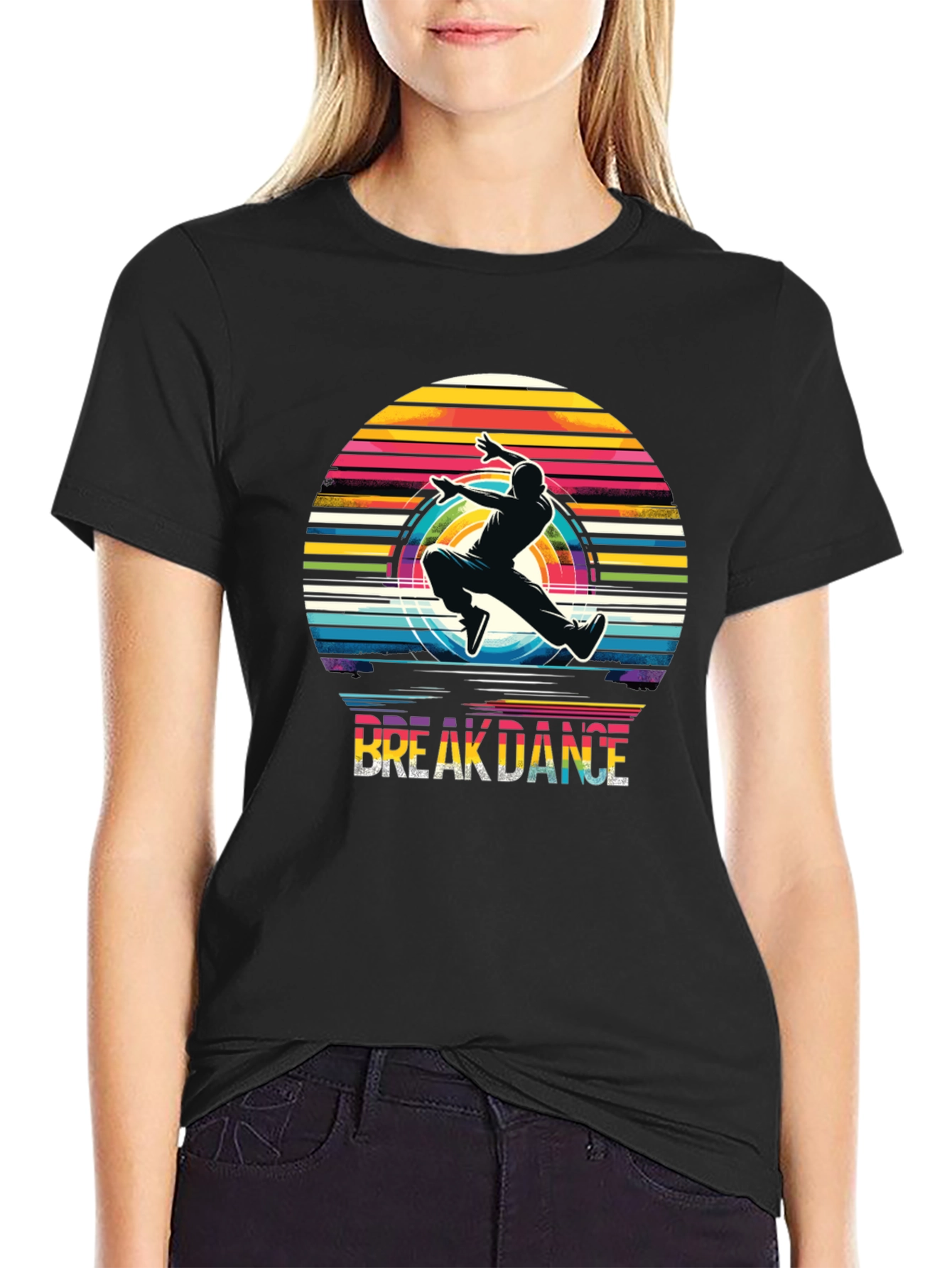 Retro Breakdance T-Shirt - Classic Design