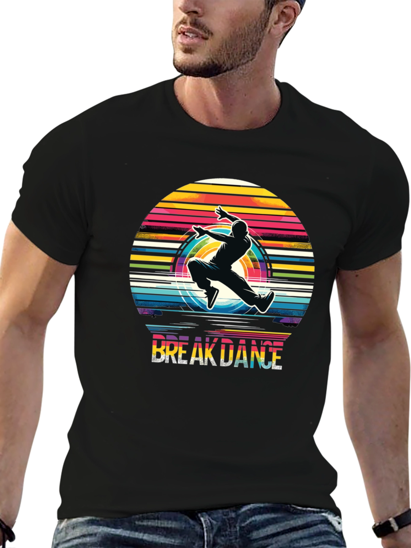 Retro Breakdance T-Shirt - Classic Design