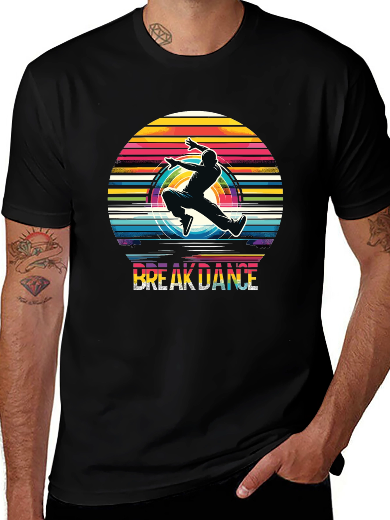 Retro Breakdance T-Shirt - Classic Design