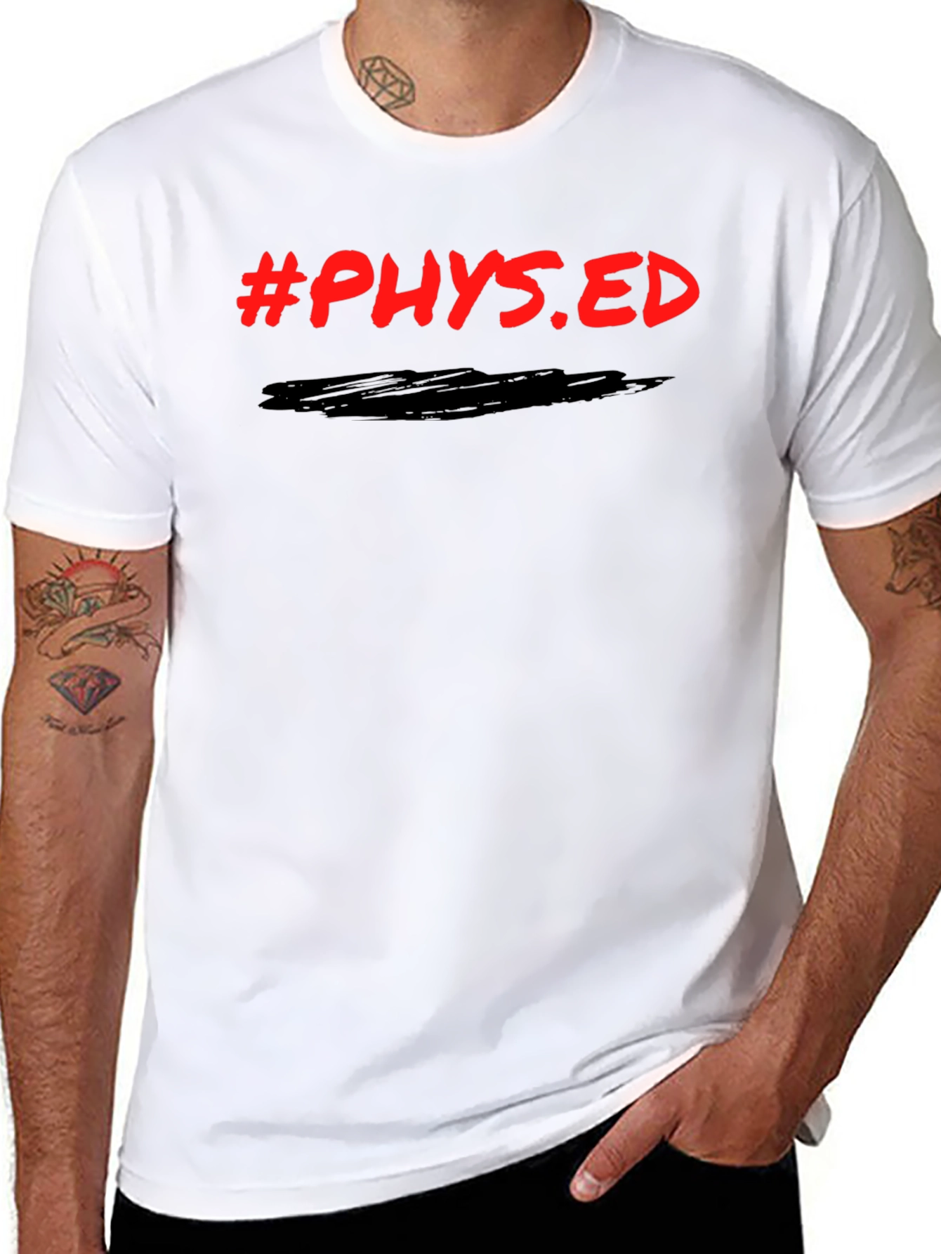 Phys Ed Graphic Tee - Cool Teacher Shirt