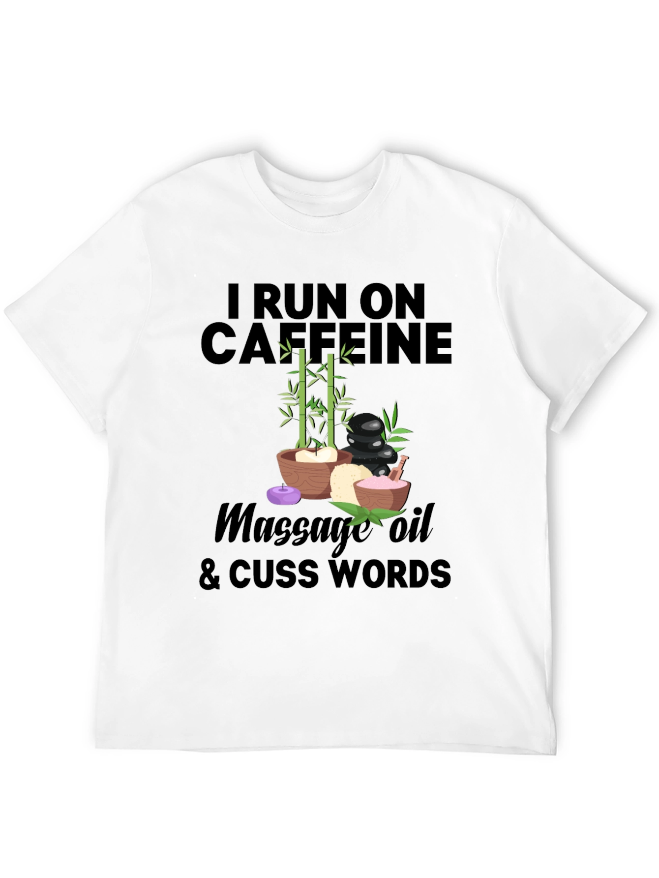Caffeine & Cuss Words T-Shirt