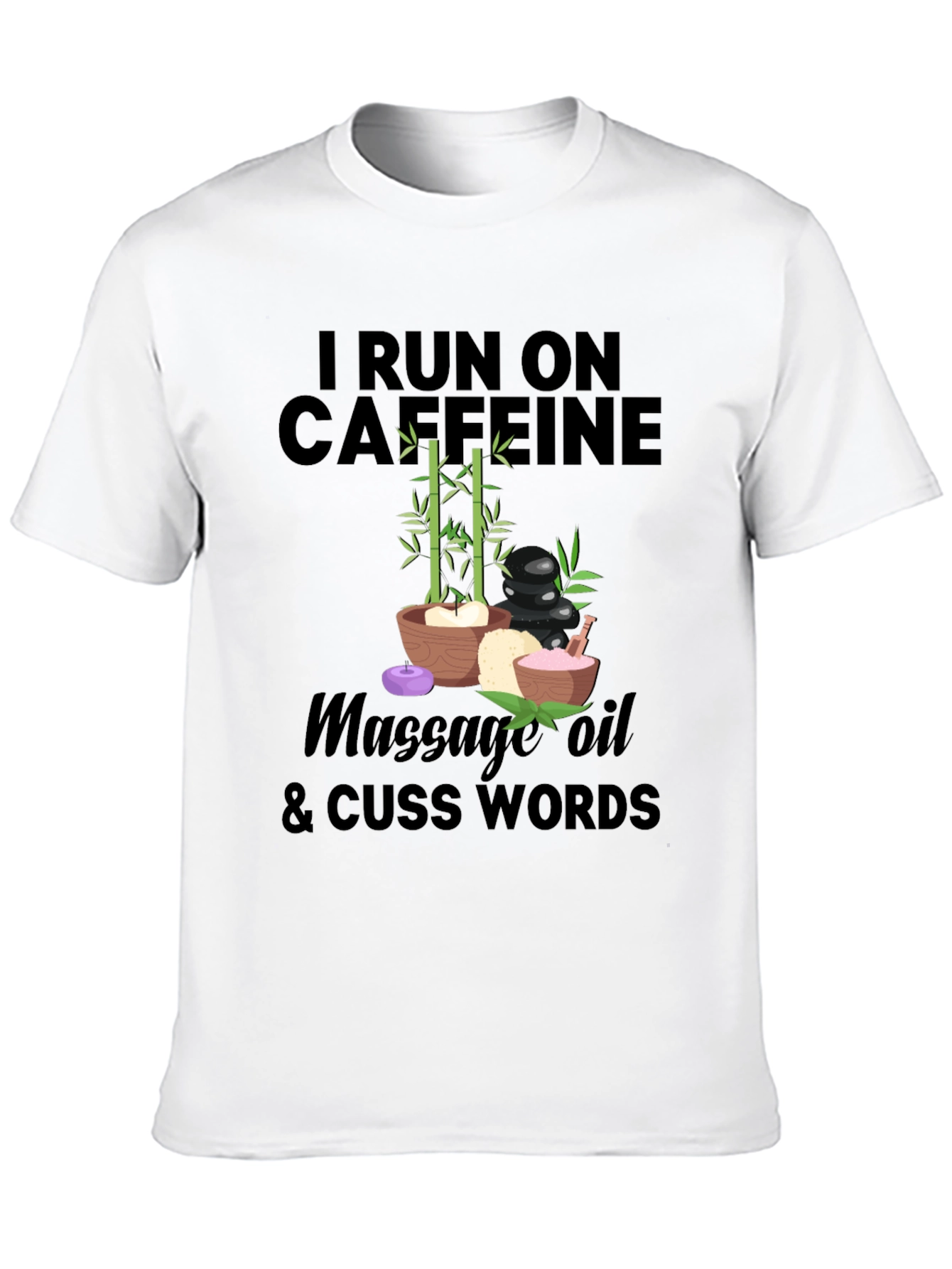 Caffeine & Cuss Words T-Shirt
