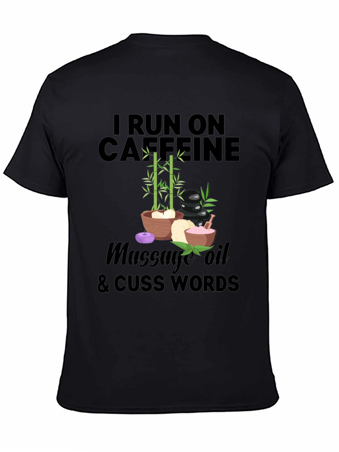 Caffeine & Cuss Words T-Shirt