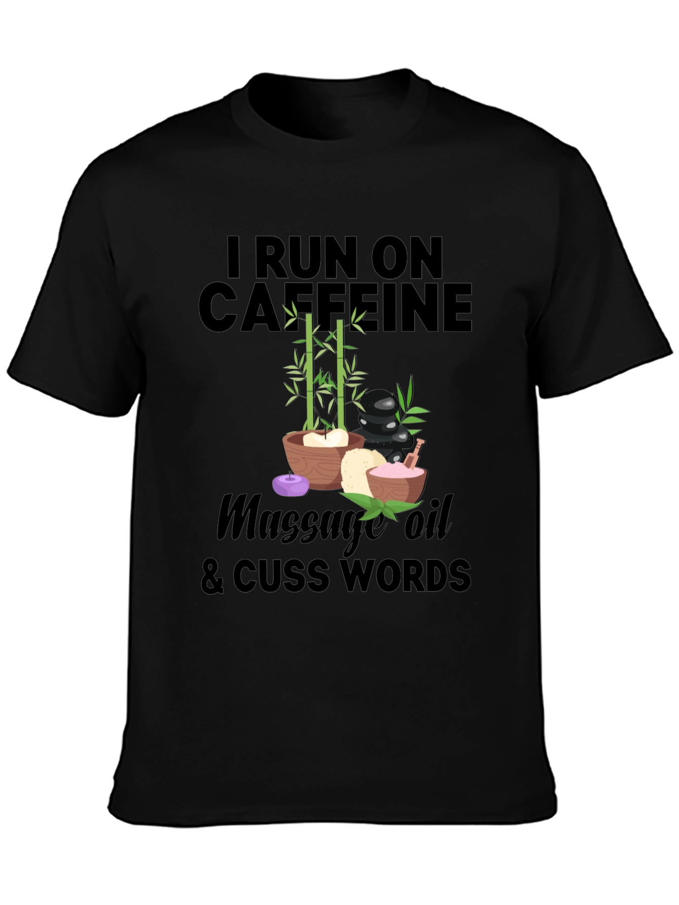Caffeine & Cuss Words T-Shirt