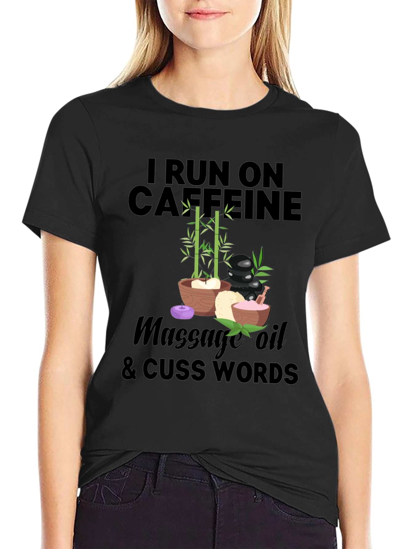 Caffeine & Cuss Words T-Shirt