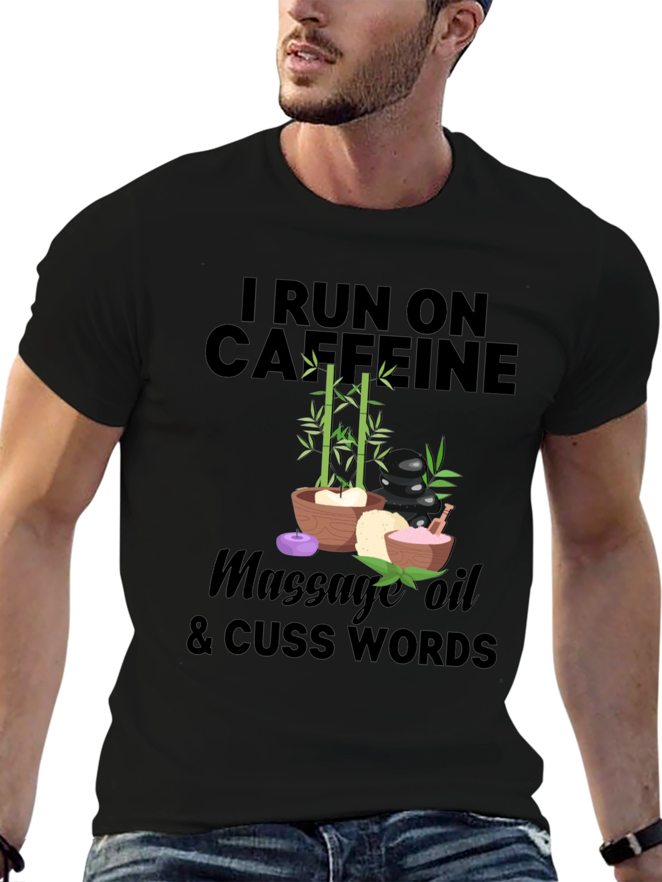 Caffeine & Cuss Words T-Shirt